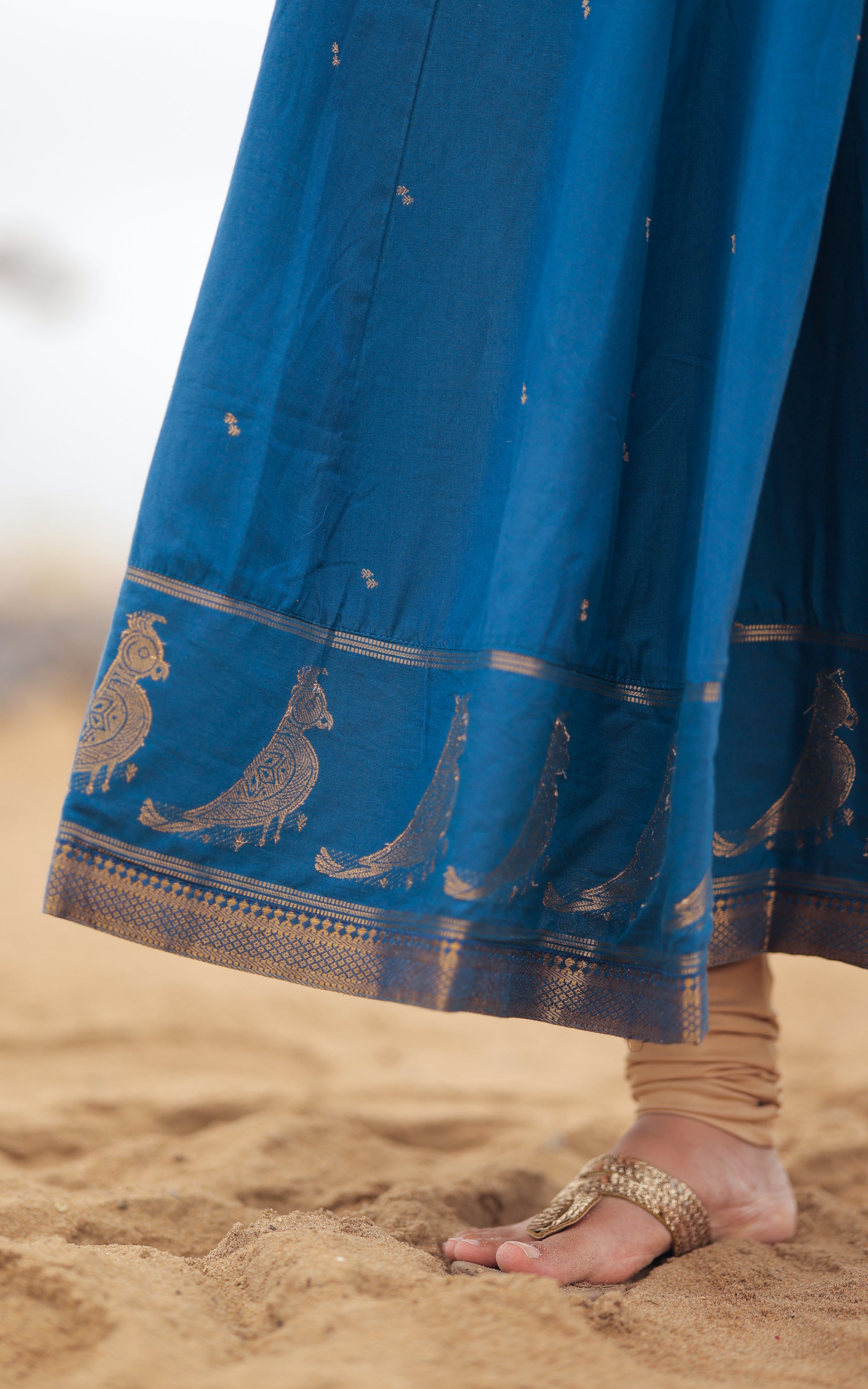 Paingili Blue (Kurti+Dupatta) Delivery Time 10 Working days