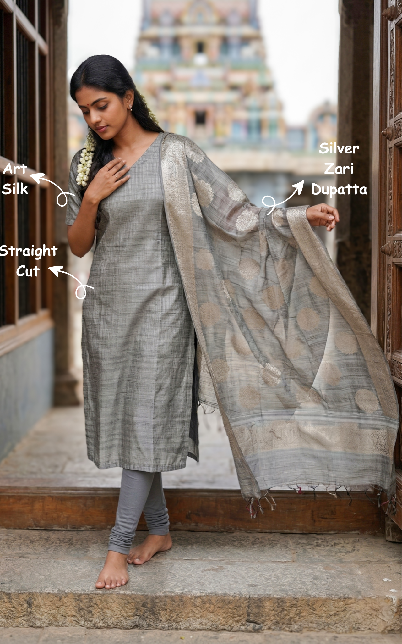 Elegant look without heavy work