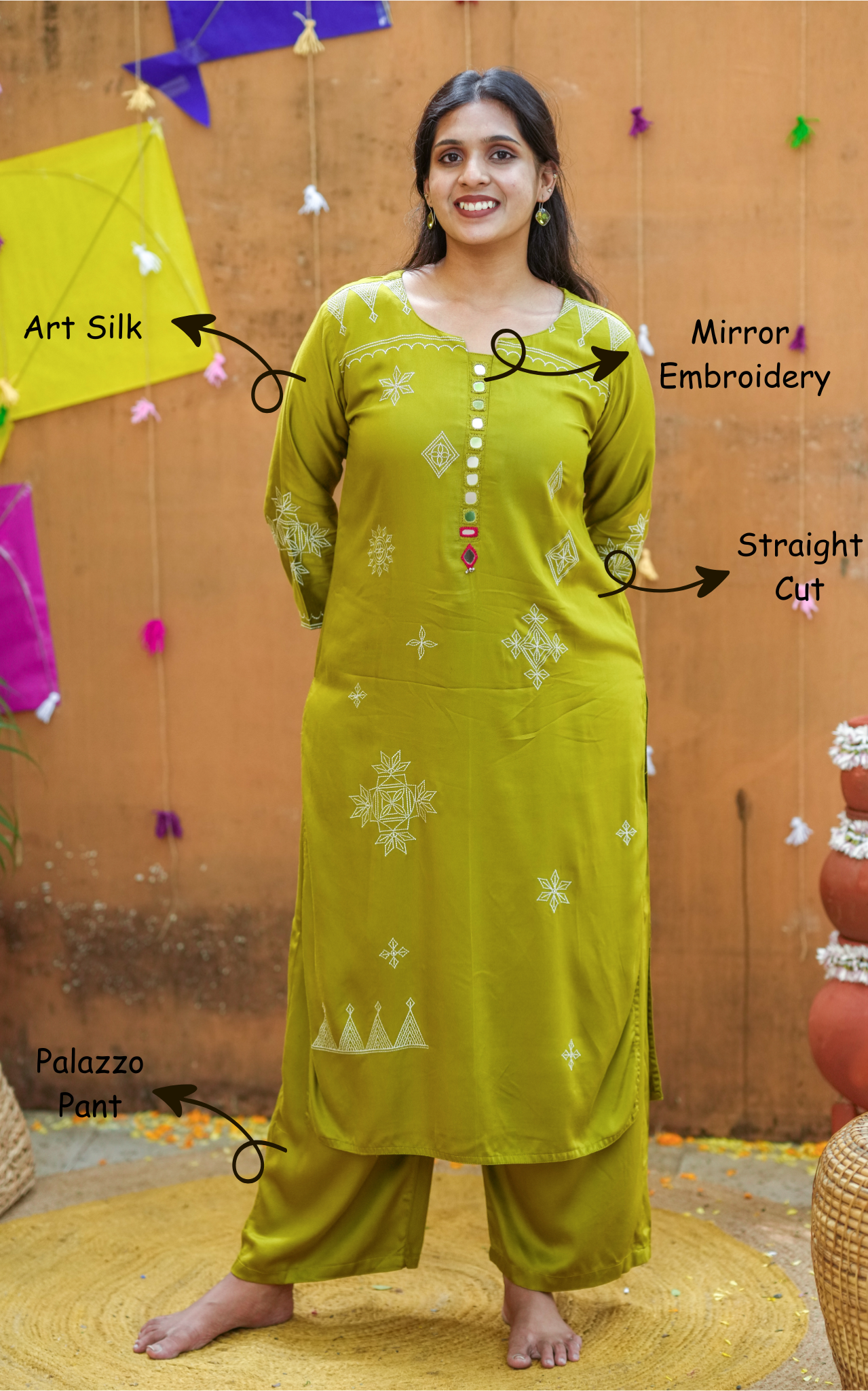 Thulasi C (Kurti+Pant)