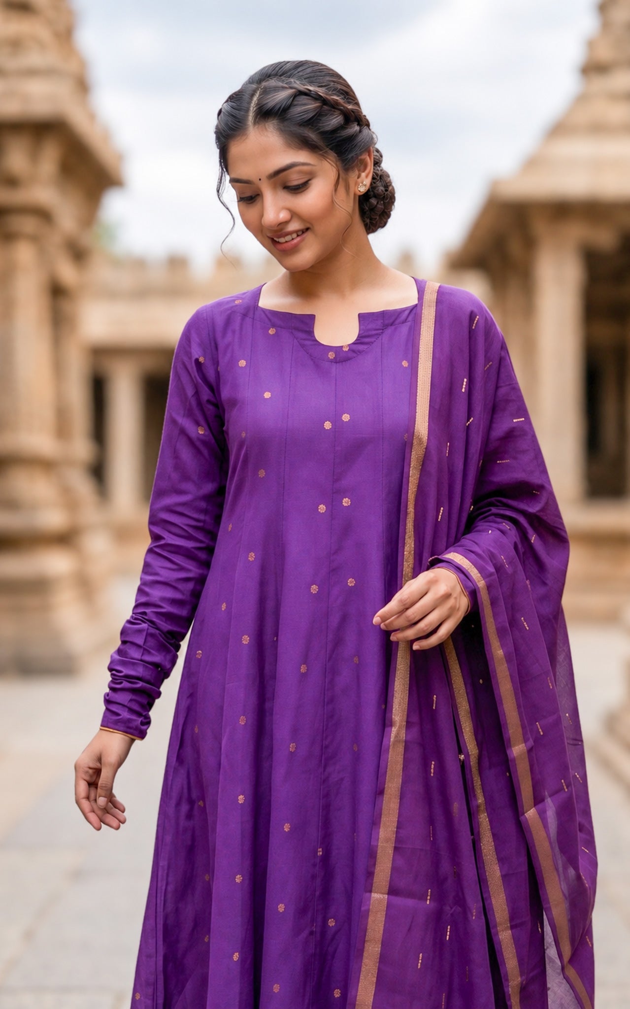 Anudeepthi (Kurti+Dupatta)