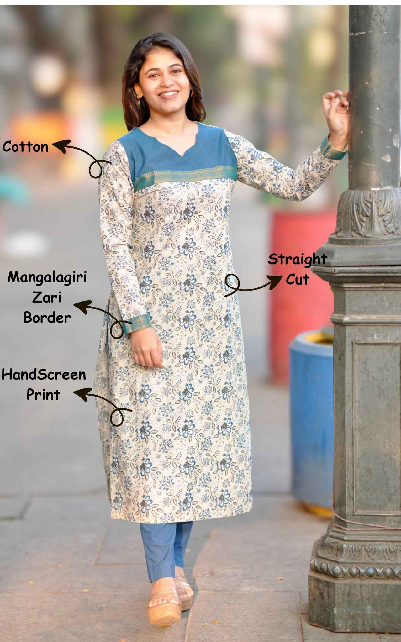 college wear cotton kurti
stylish cotton kurti for girls
simple printed kurti
trendy straight cut kurti