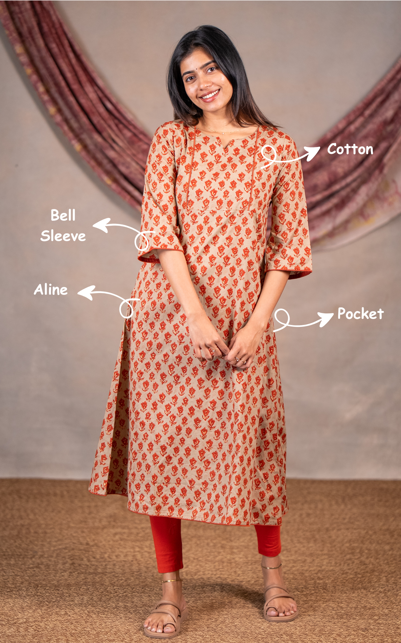 Neha Camel Beige