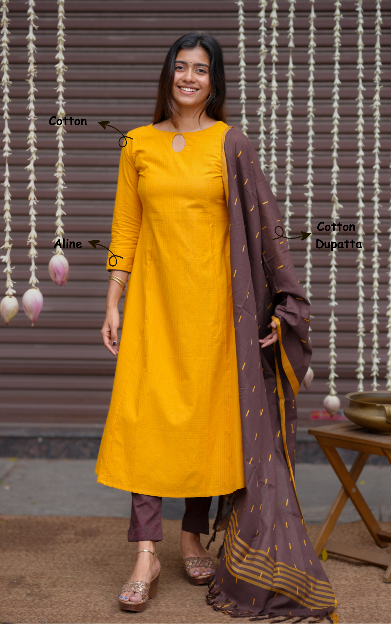 Anarkali kurti