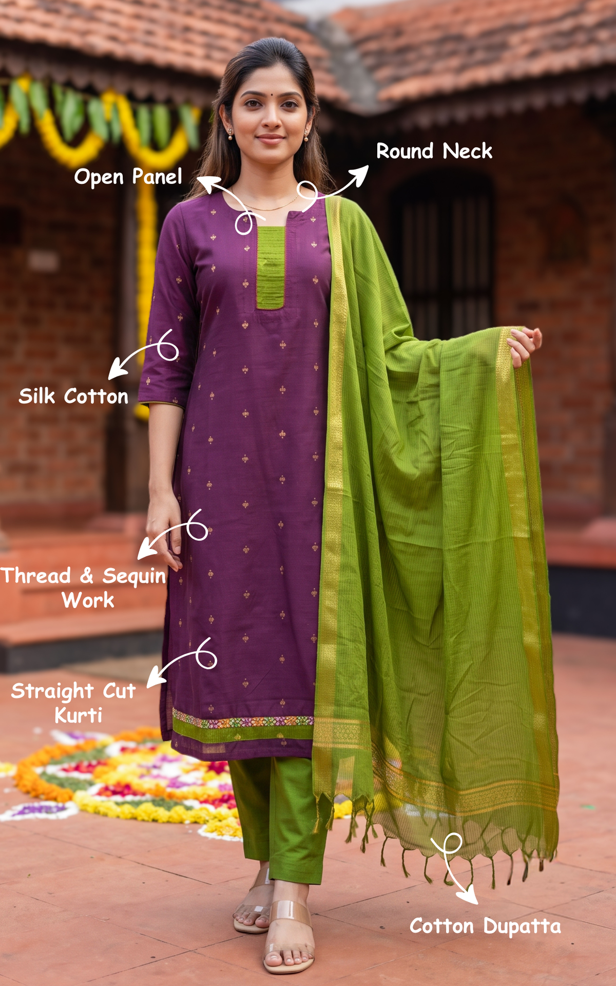 Lishitha (Kurti+Dupatta)