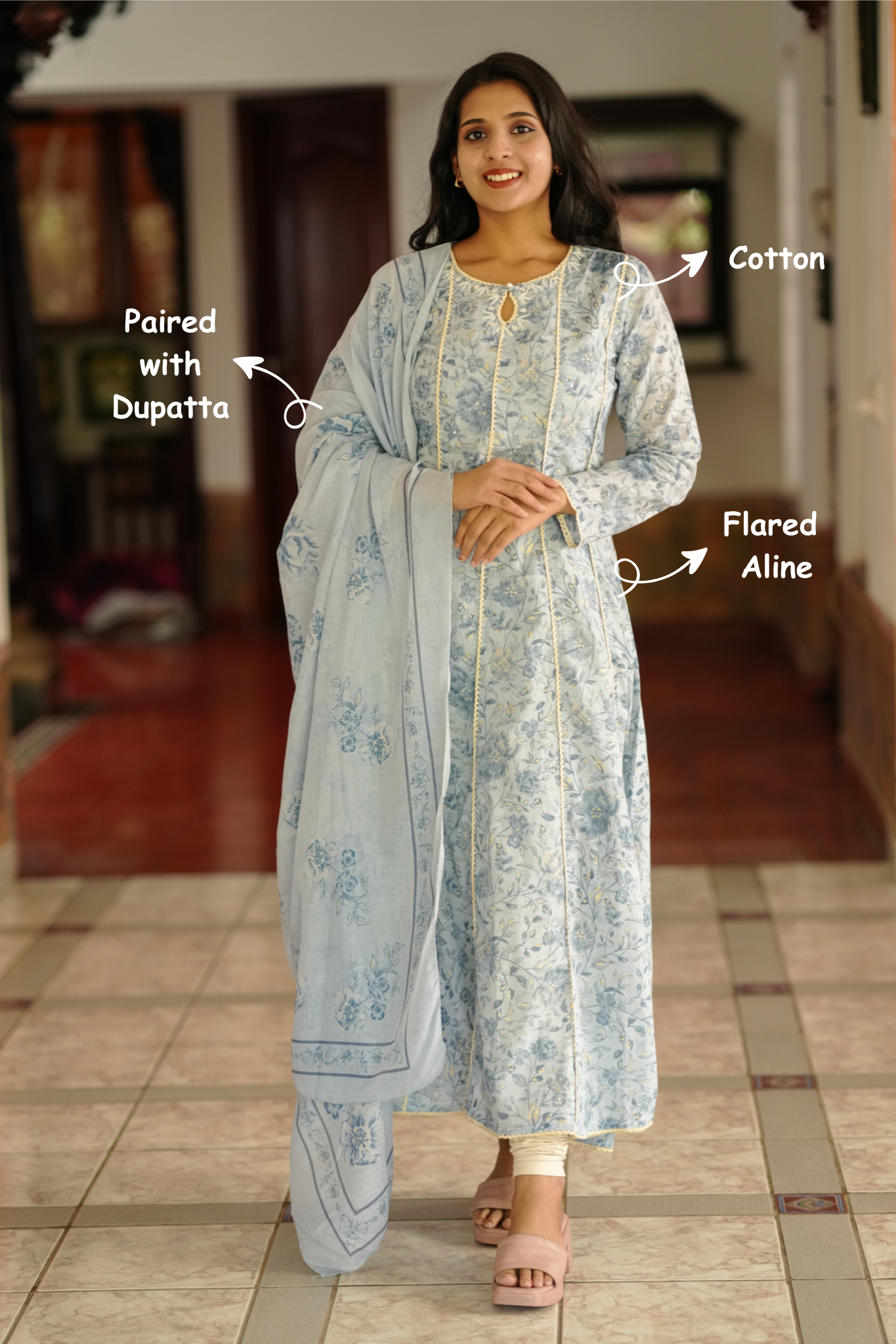 traditional cotton a line kurti
ethnic cotton kurti set
cotton kurti with bead & lace work
ethnic cotton dupatta kurti
classic ethnic flared kurti