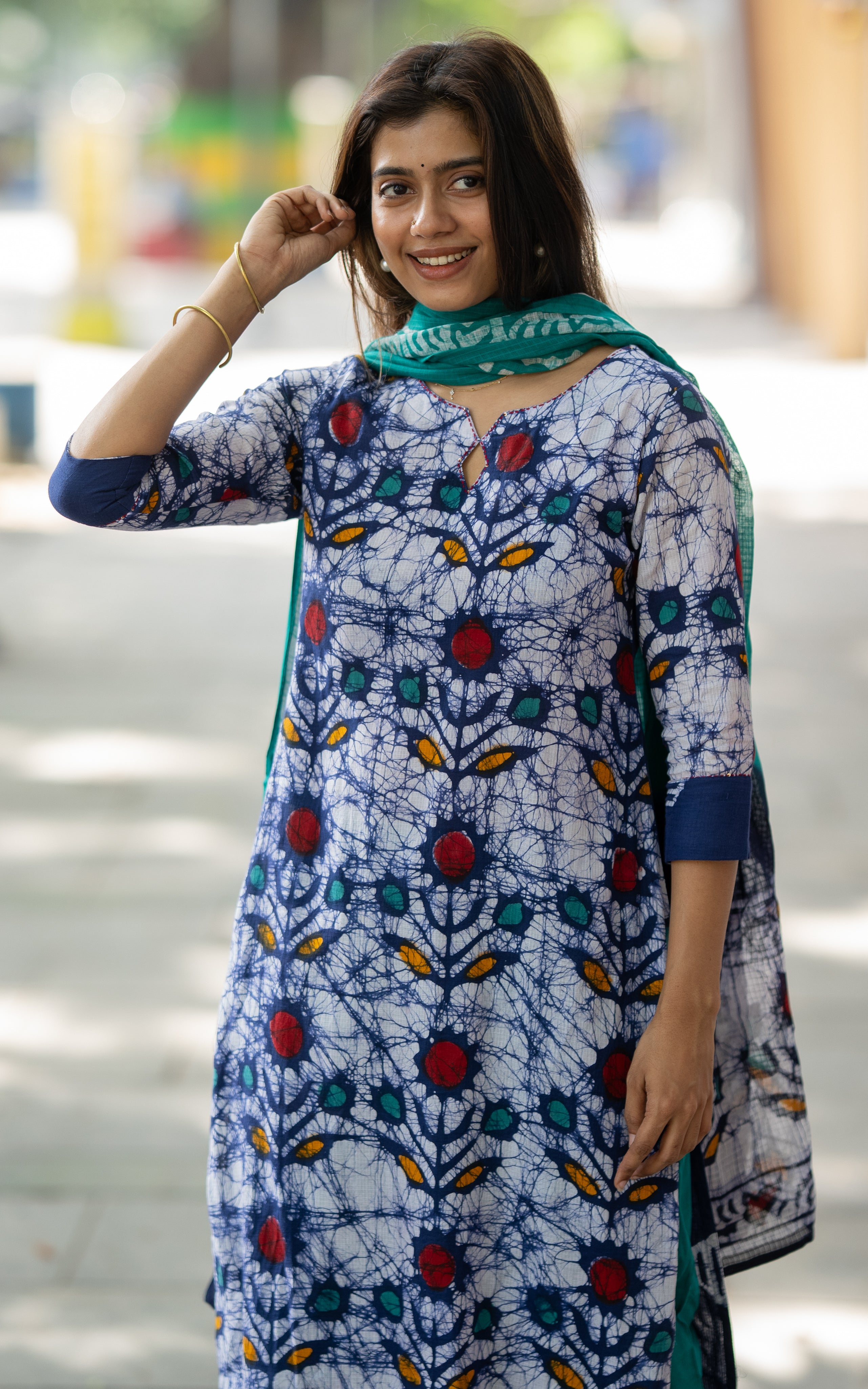 Pranika B (Kurti+Pant+Dupatta)