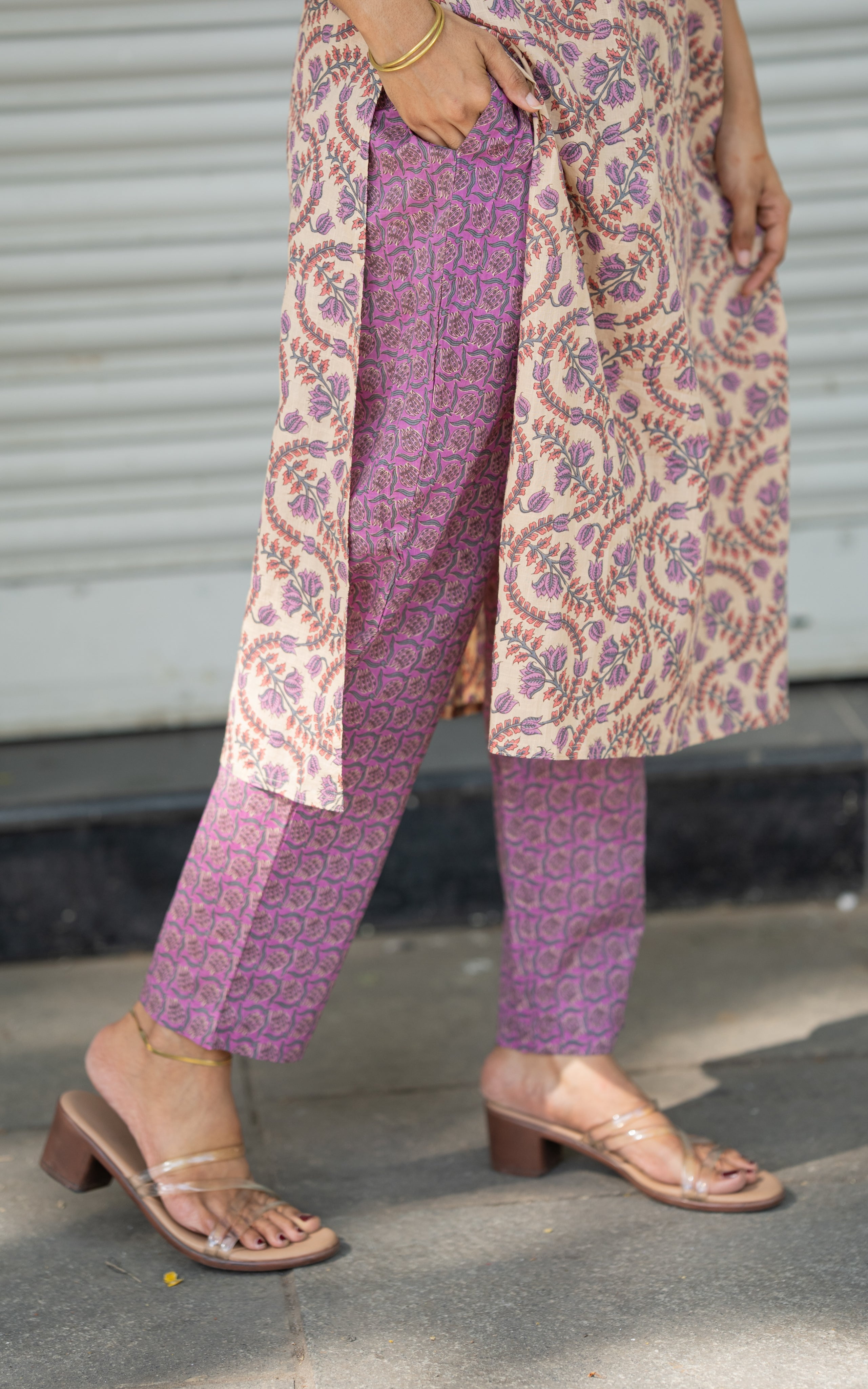 Jenisha C (Kurti+Pant+Dupatta)