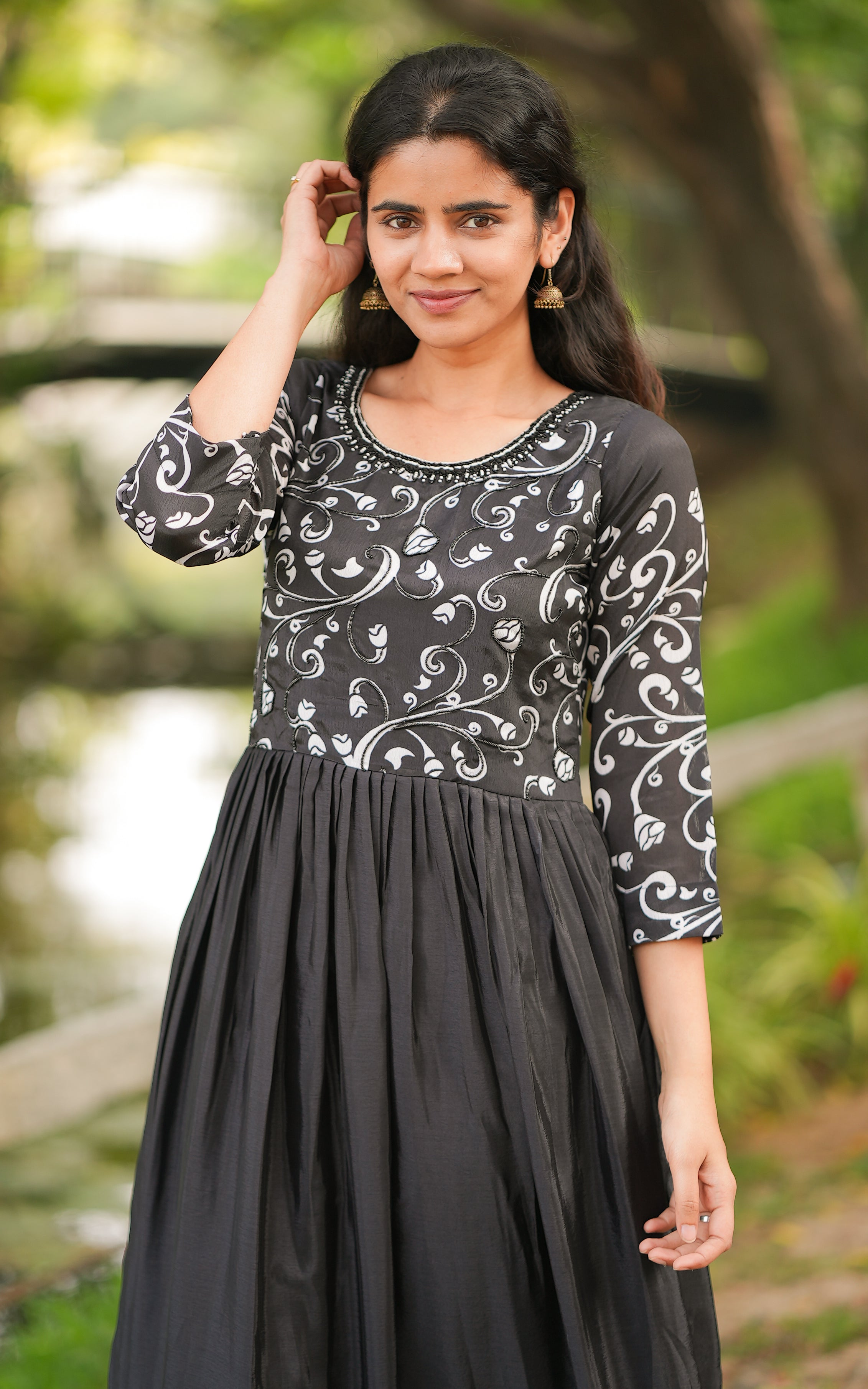 Anarkali kurti for festive occasions