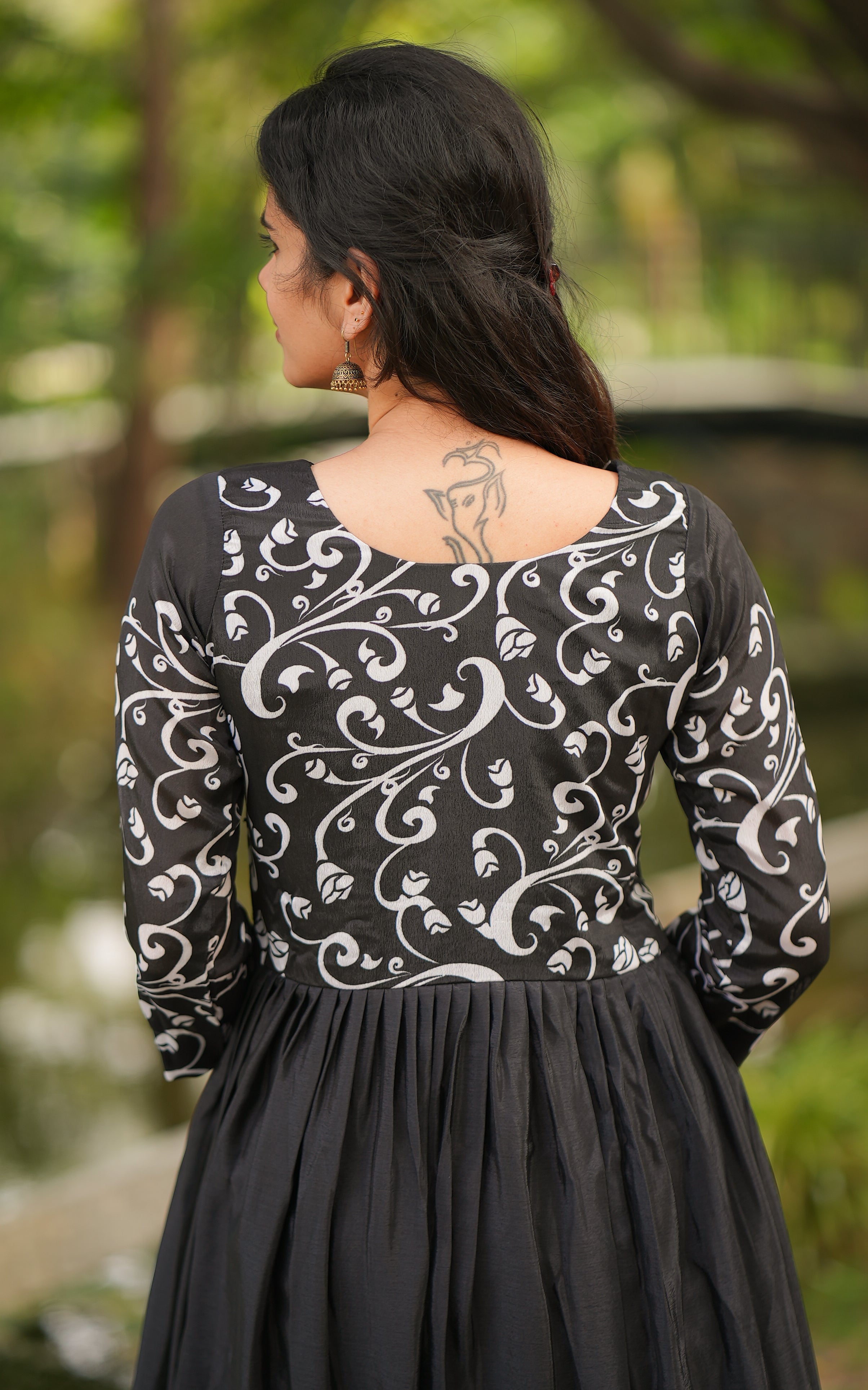 Ethnic gown style