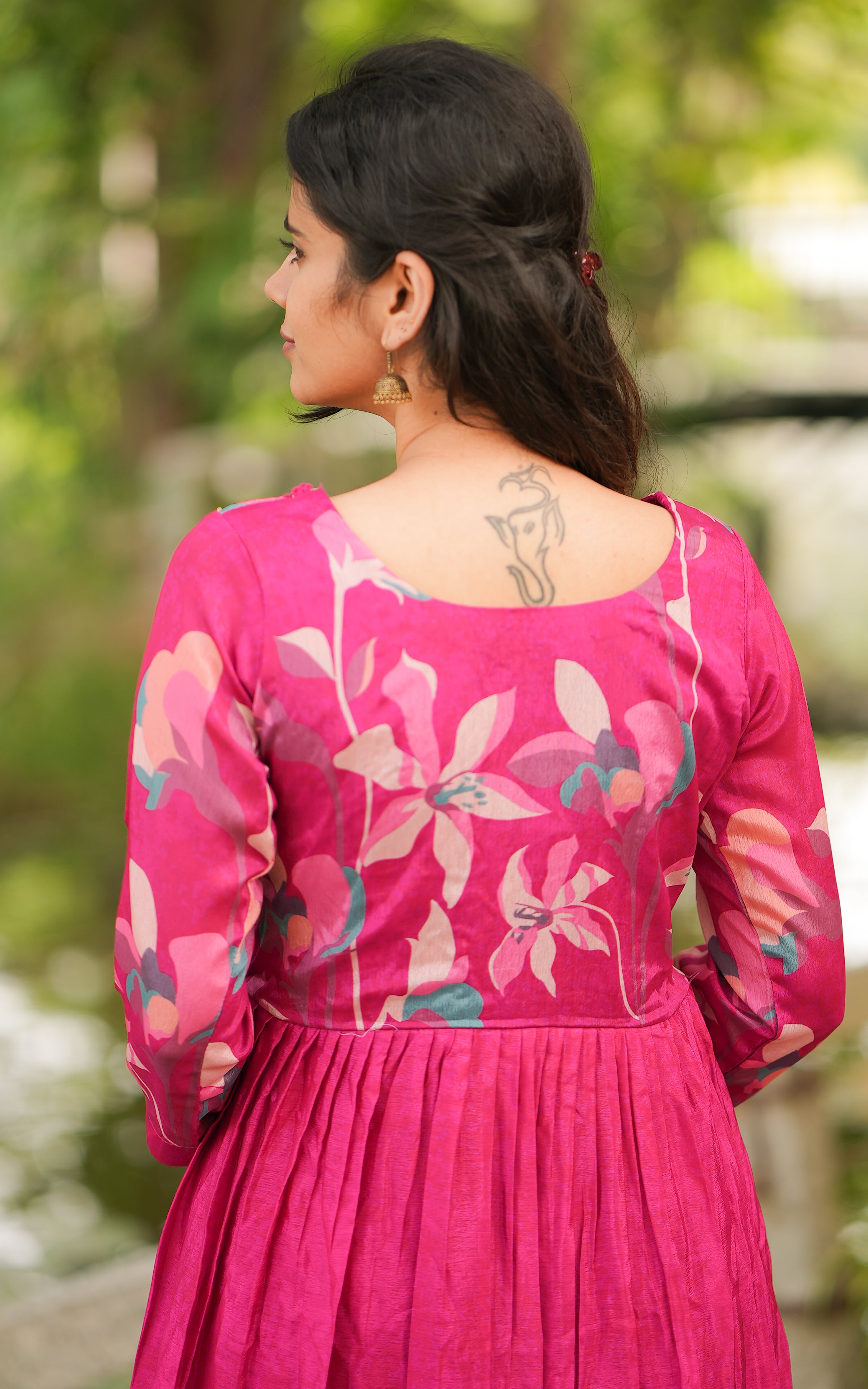 Ethnic gown style