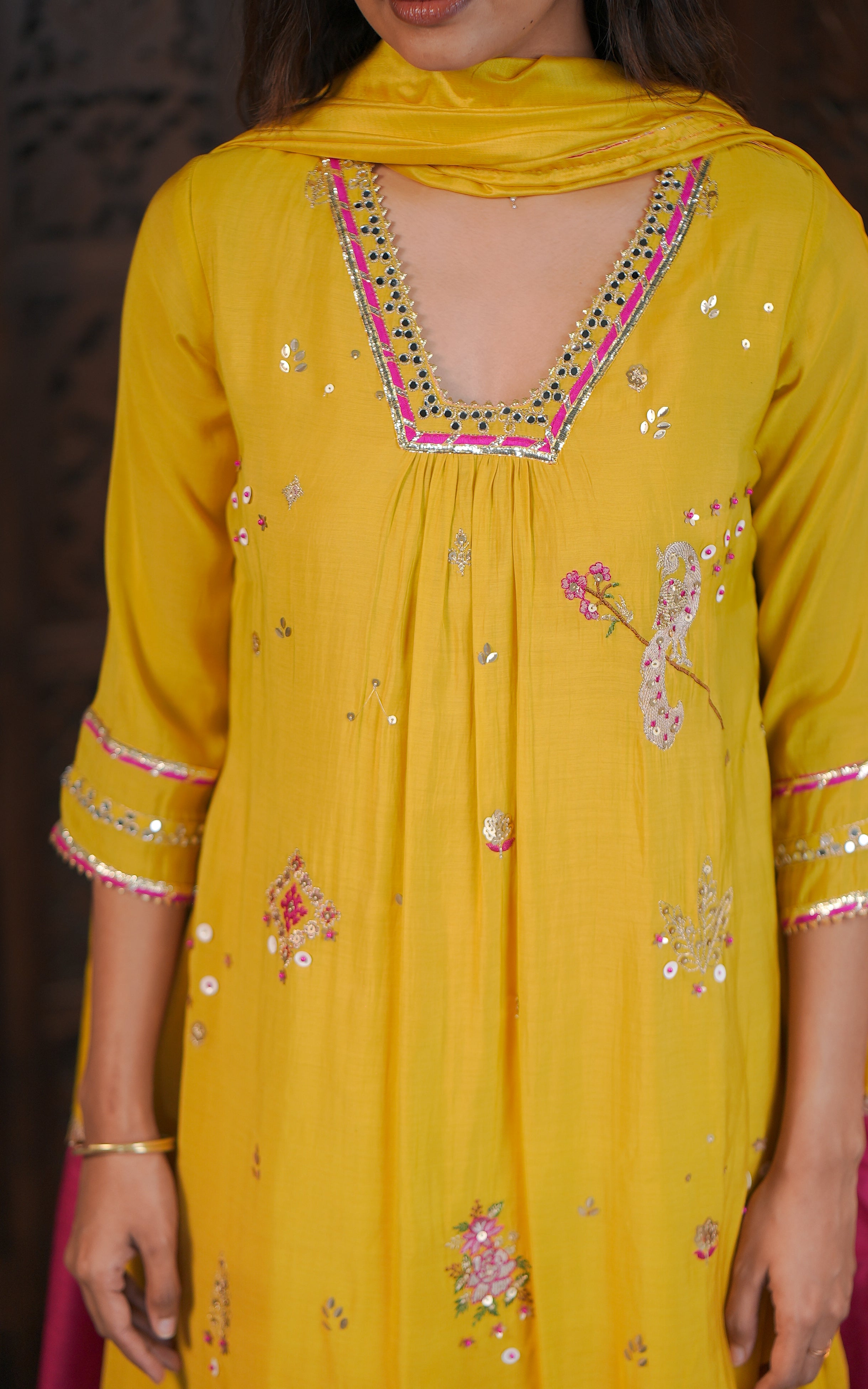 Sonam A (Kurti+Dupatta)