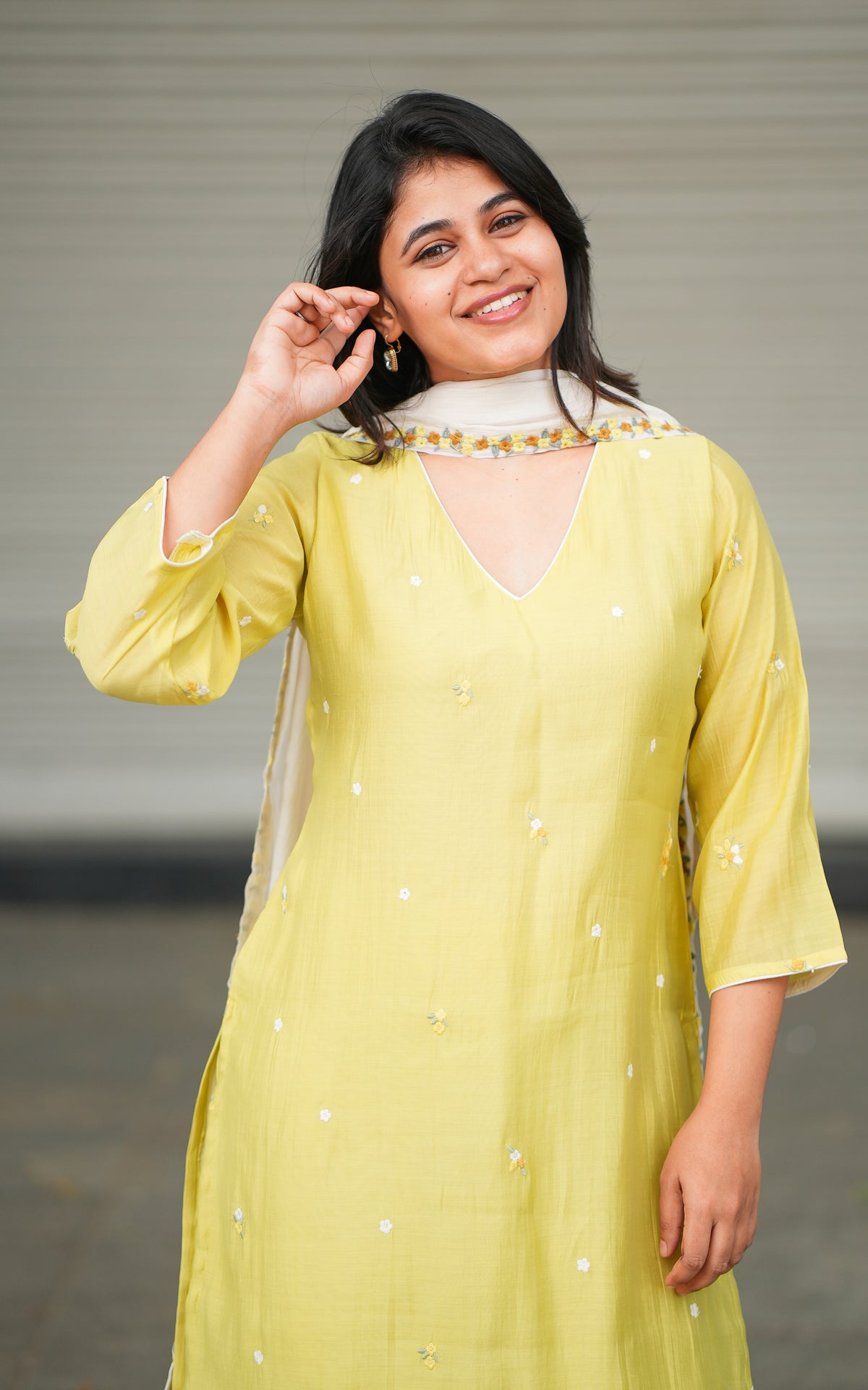 Ramali (Kurti+Pant+Dupatta)