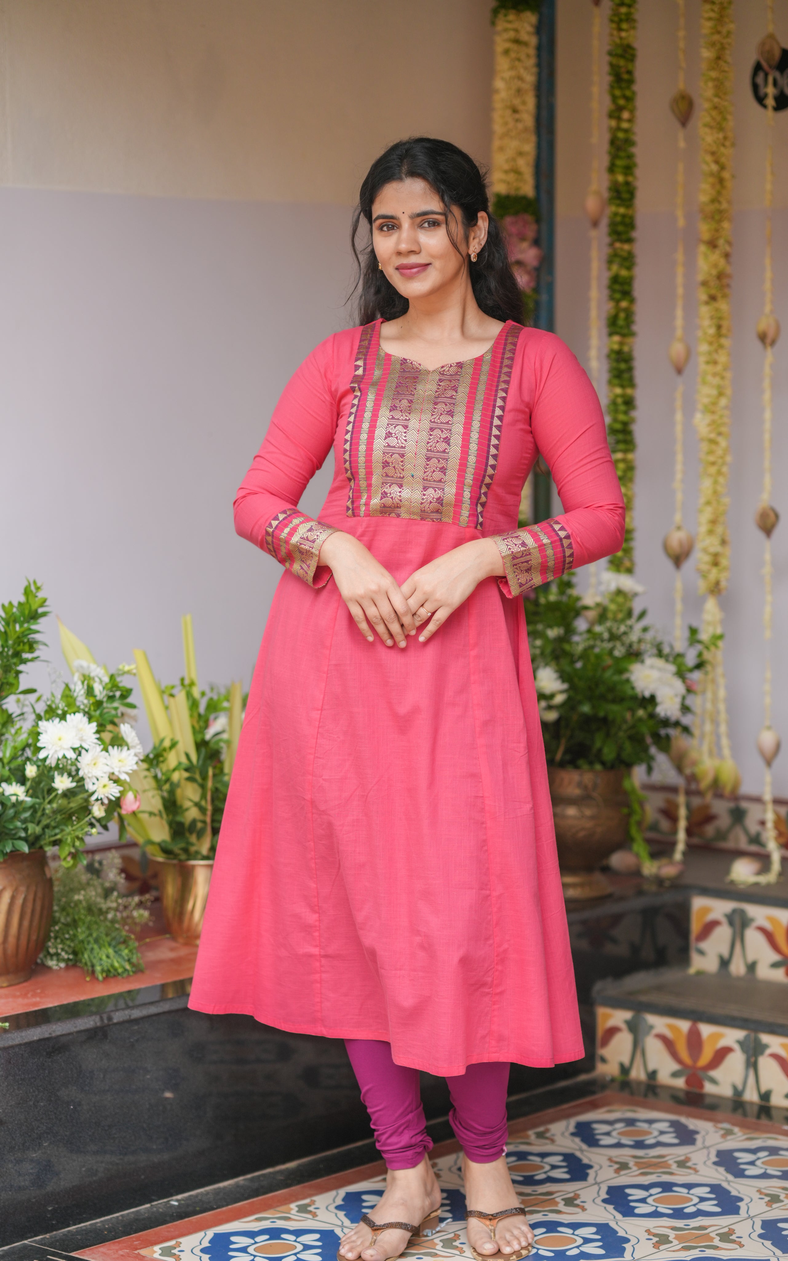 Daily wear Aline kurti for women