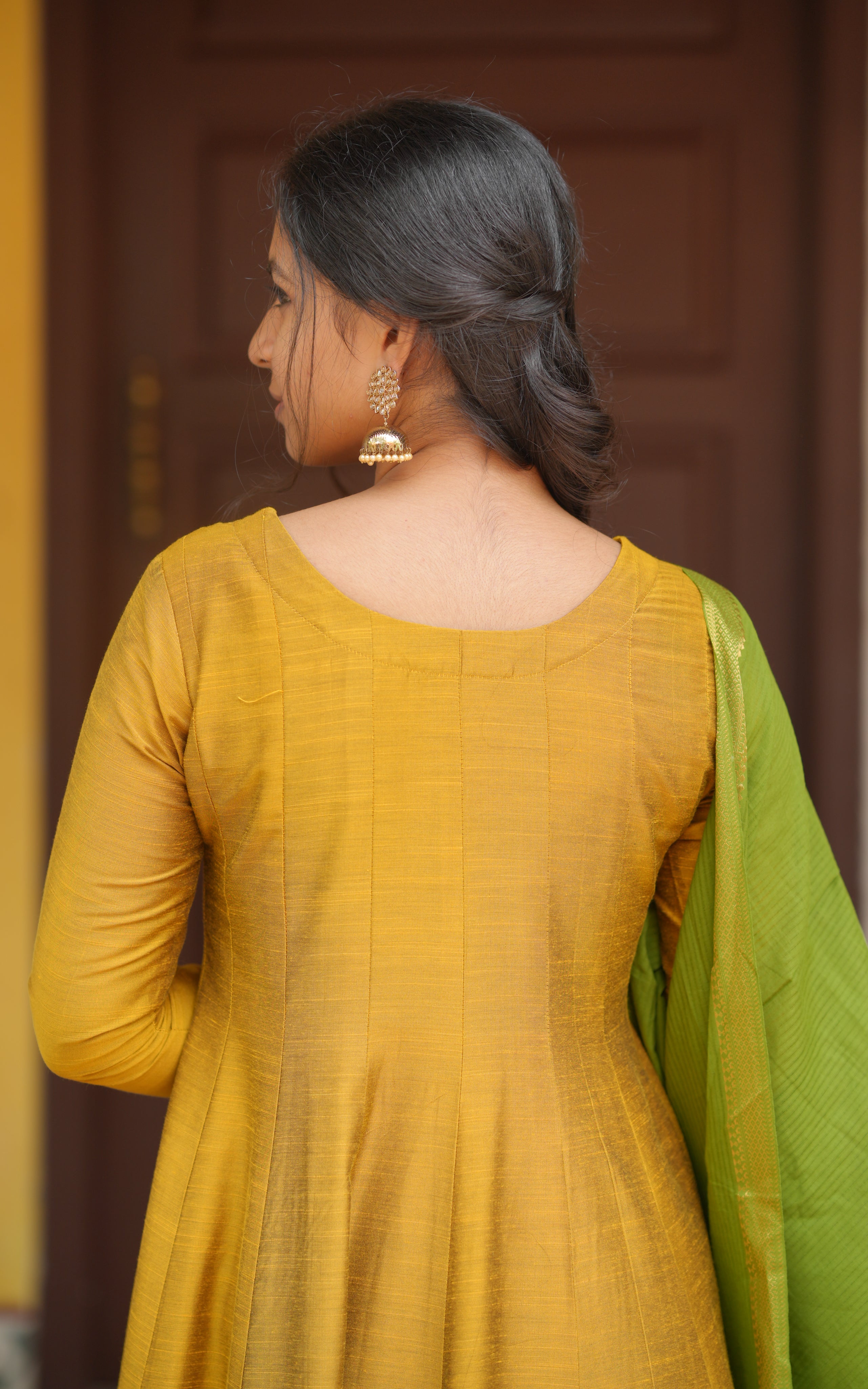 Full-sleeve Anarkali kurti