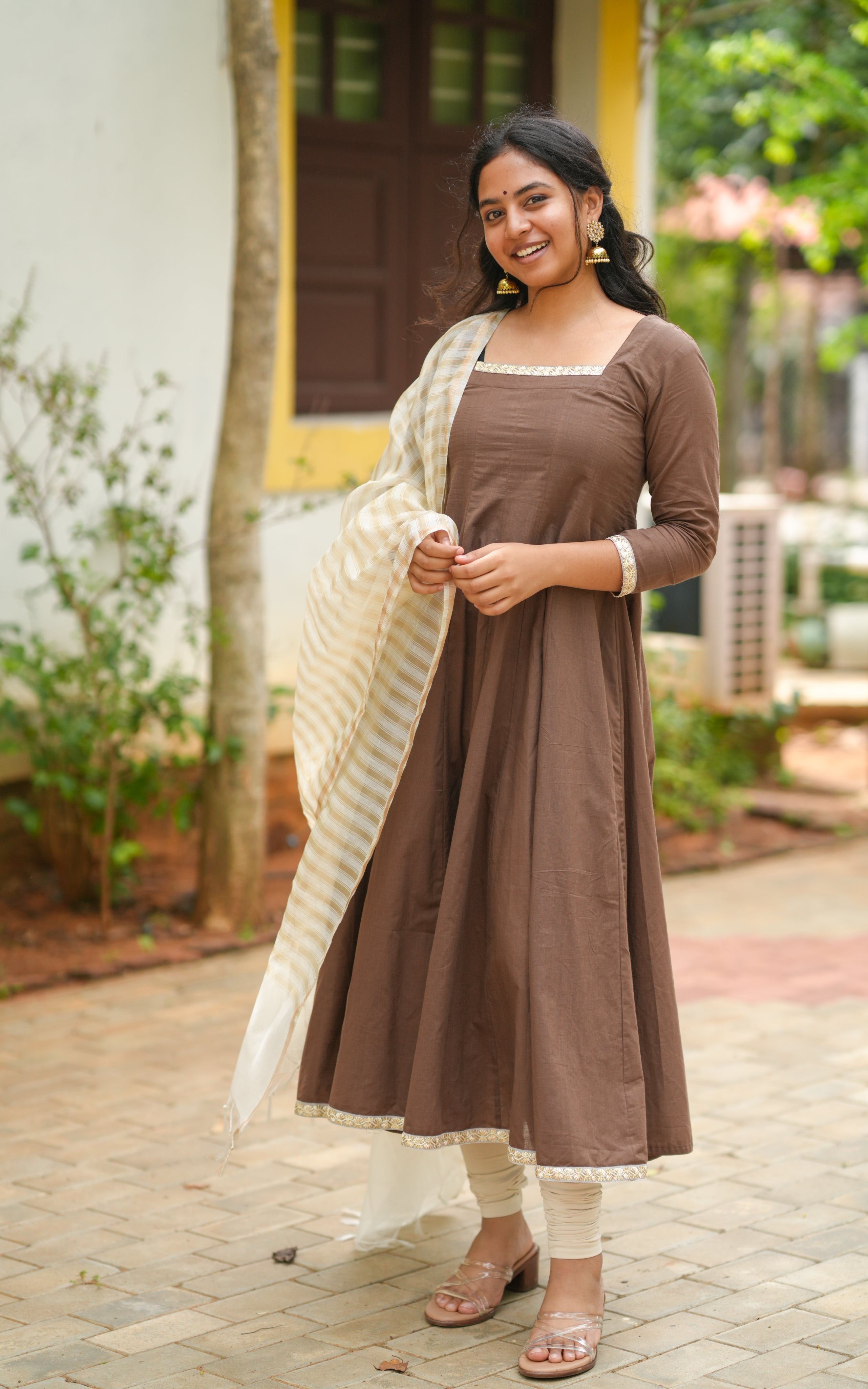 Panel Cut Anarkali kurtis