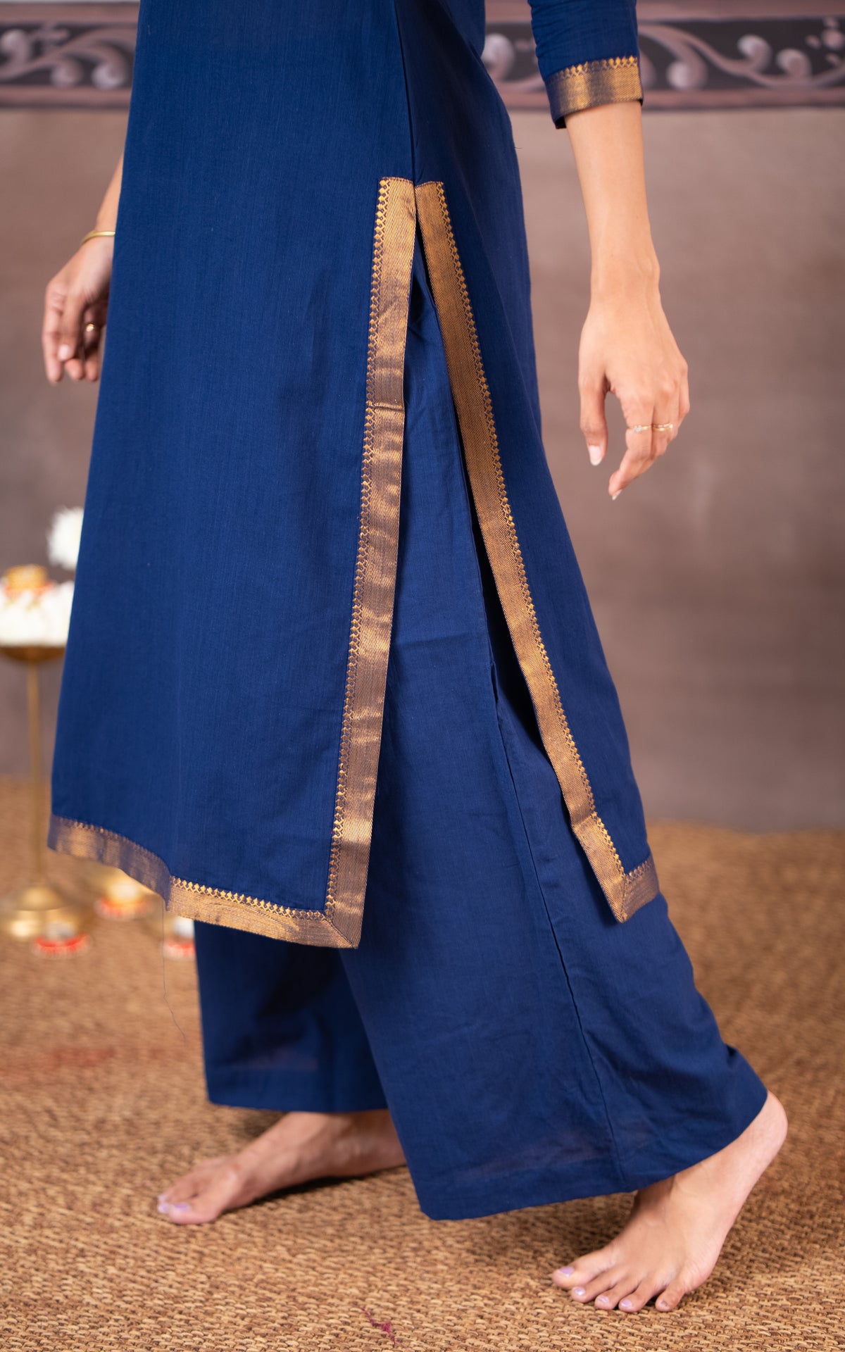 Vintage Set B (Kurti+Pant+Dupatta)