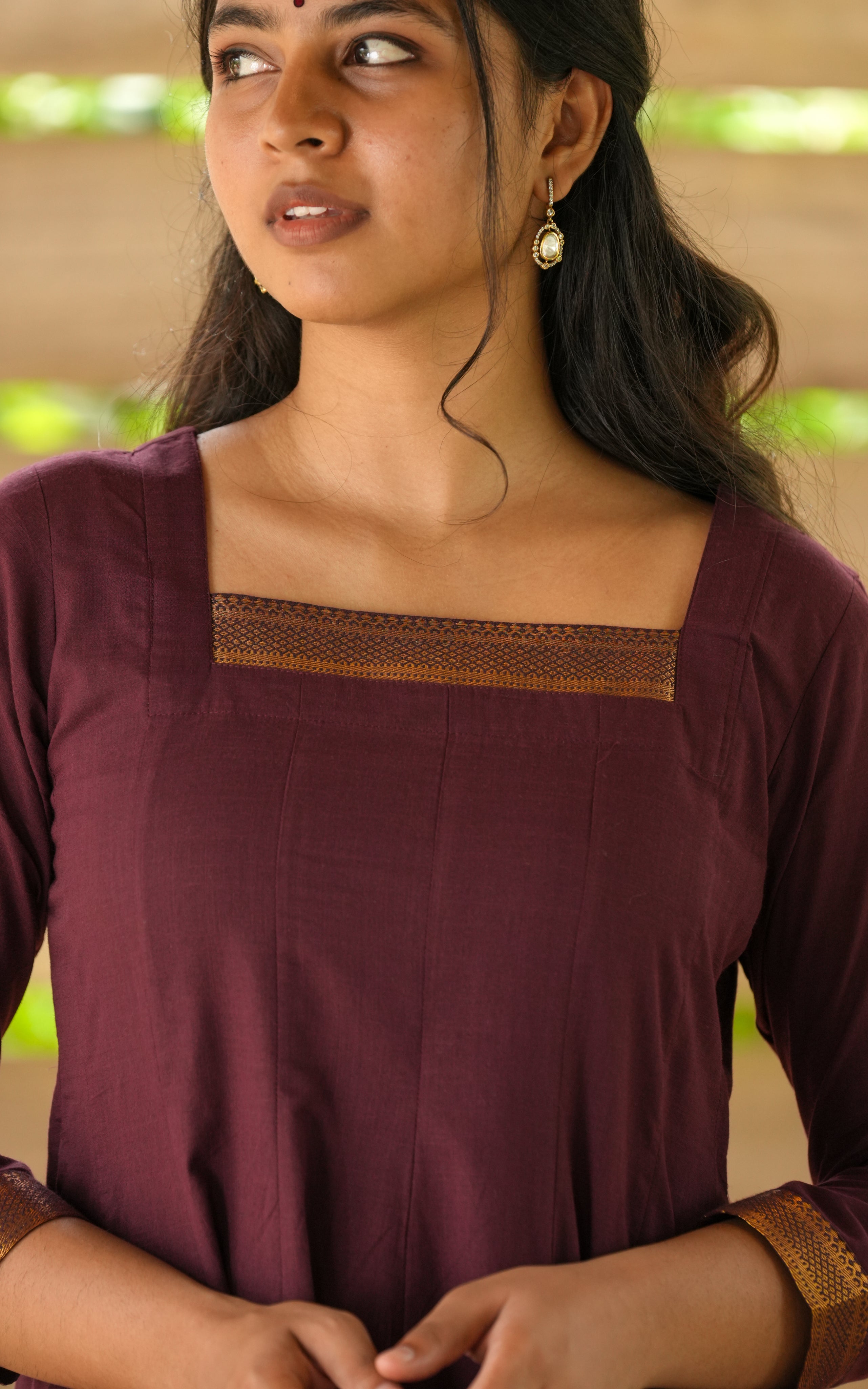 Anarkali kurti for festive occasions