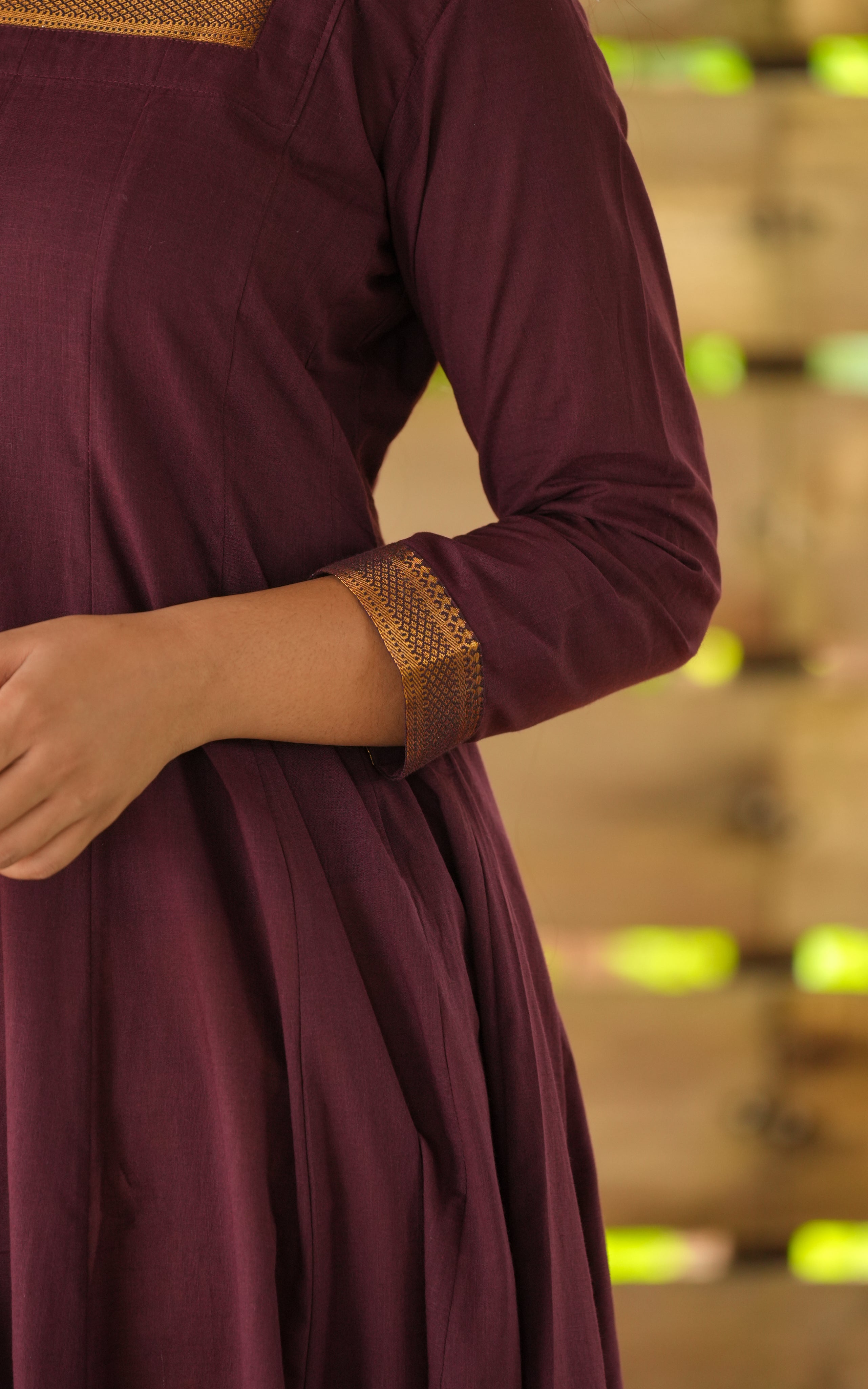 Festive Anarkali kurti for women