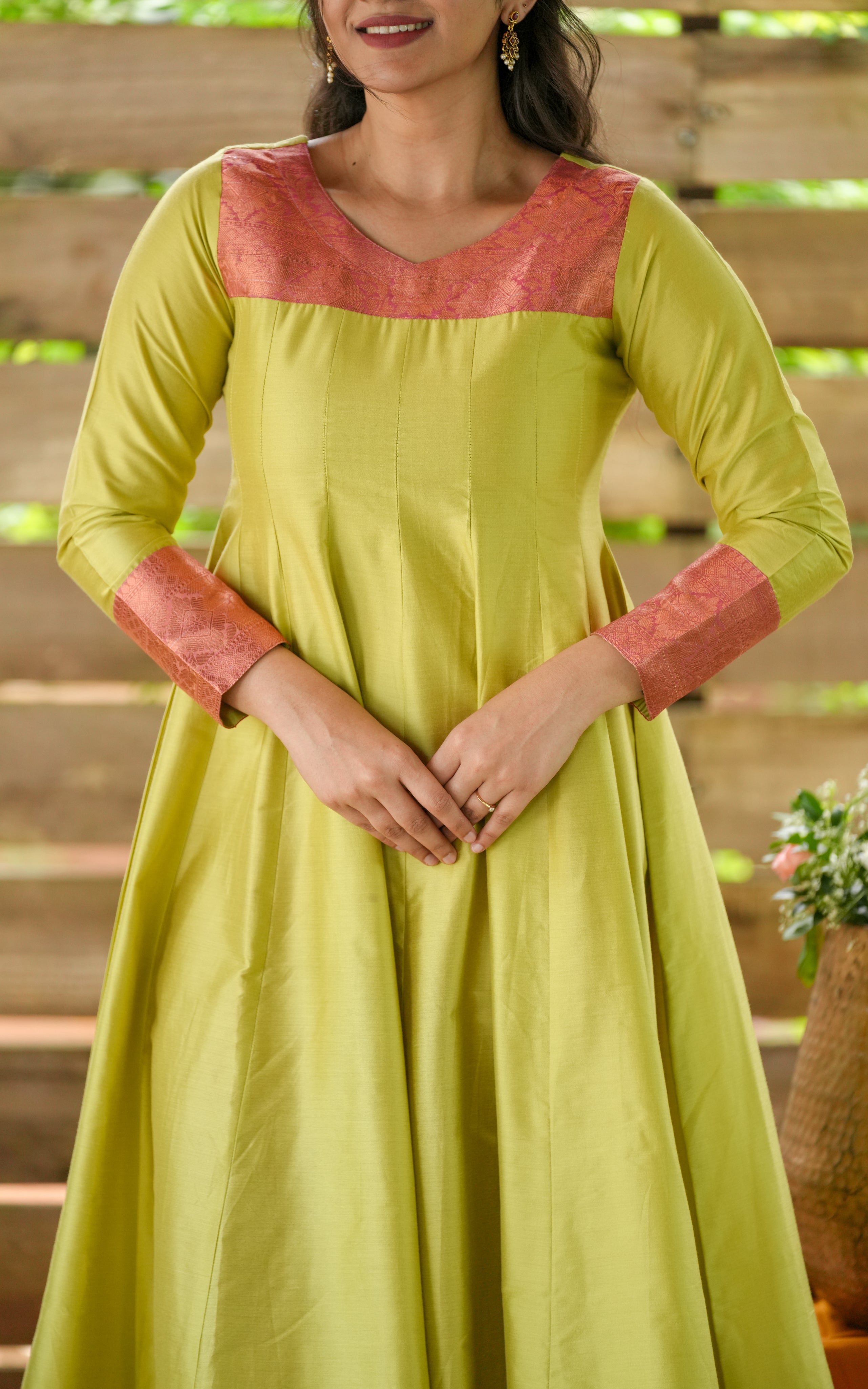 Traditional anarkali kurti