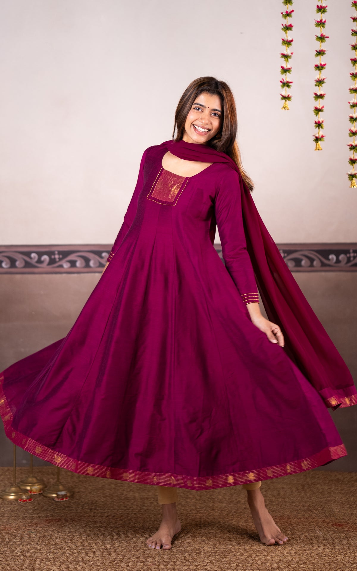 Vintage C (Kurti+Dupatta)