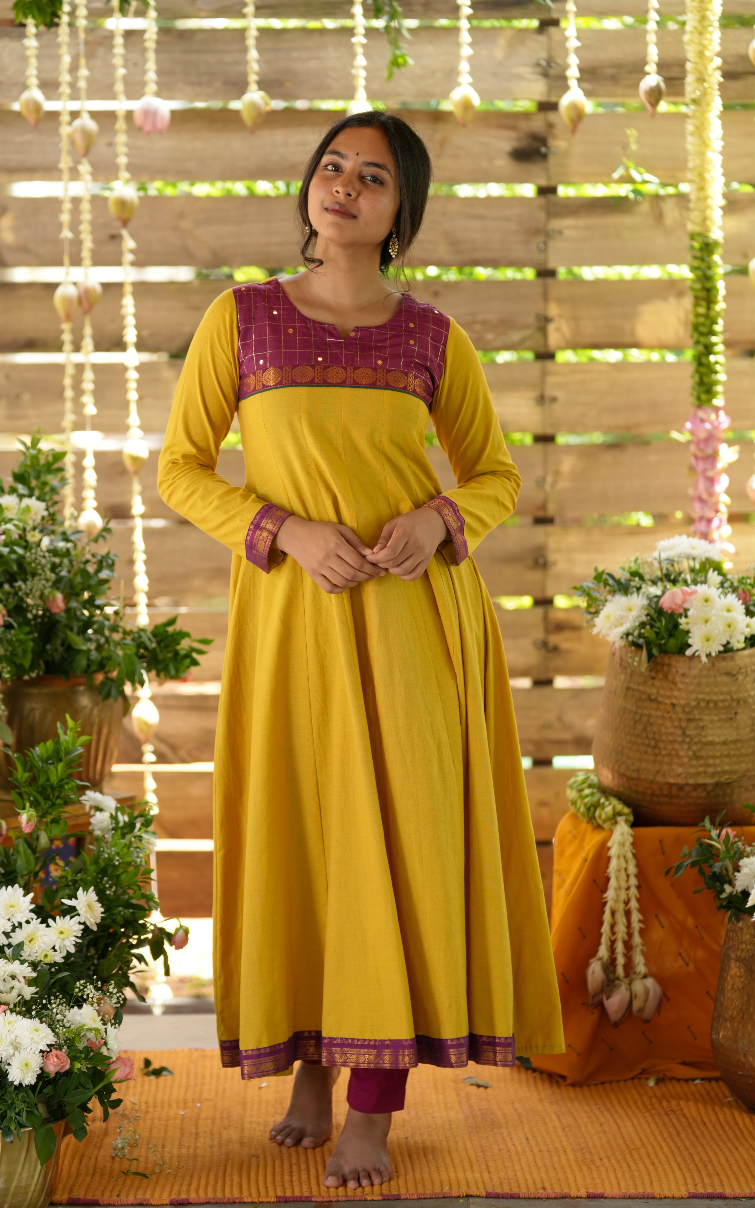 Simple ethnic wear for women