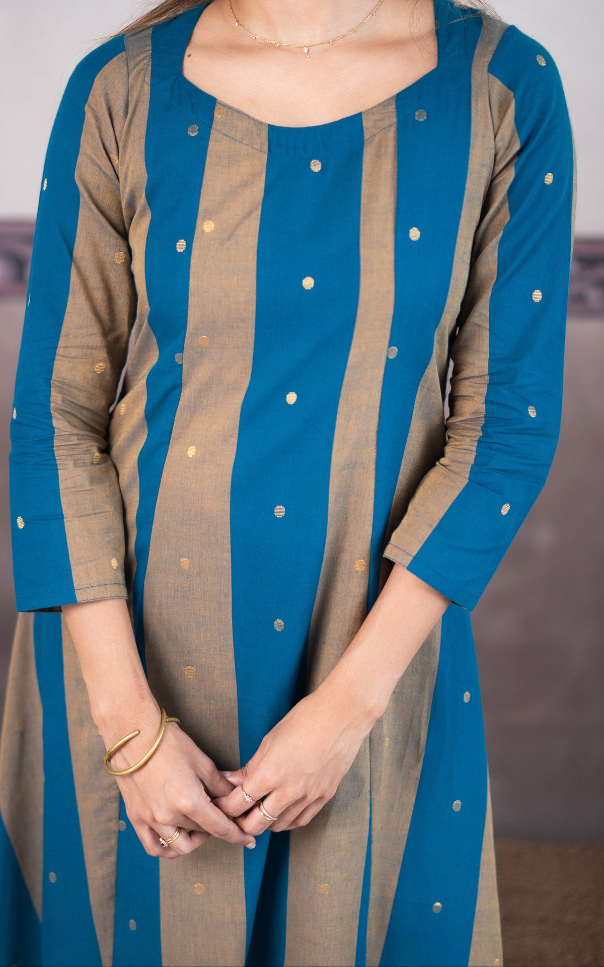 Pon Thamarai A (Kurti+Dupatta)