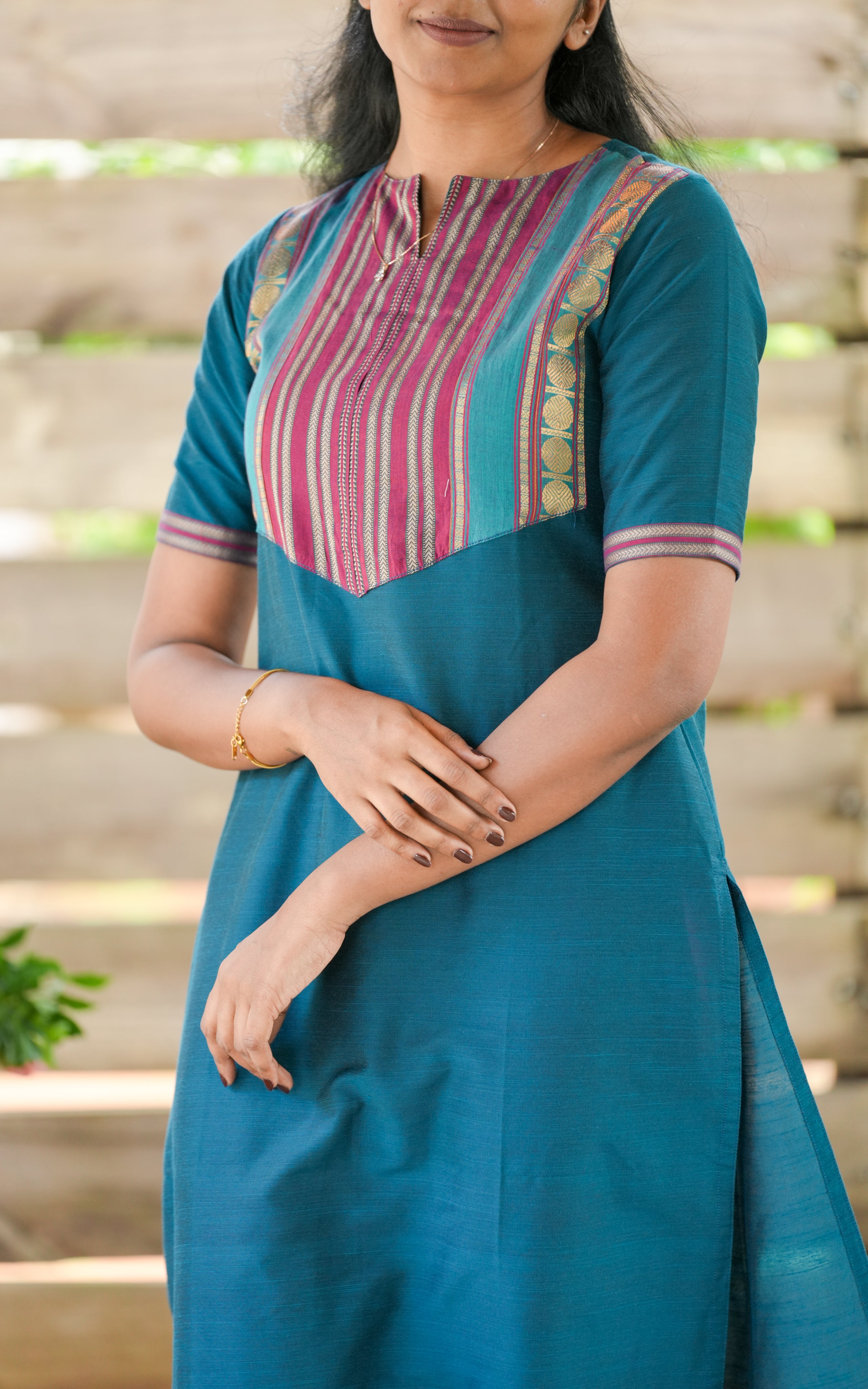 A neat and vibrant recreation of the look from Annapoorani movie