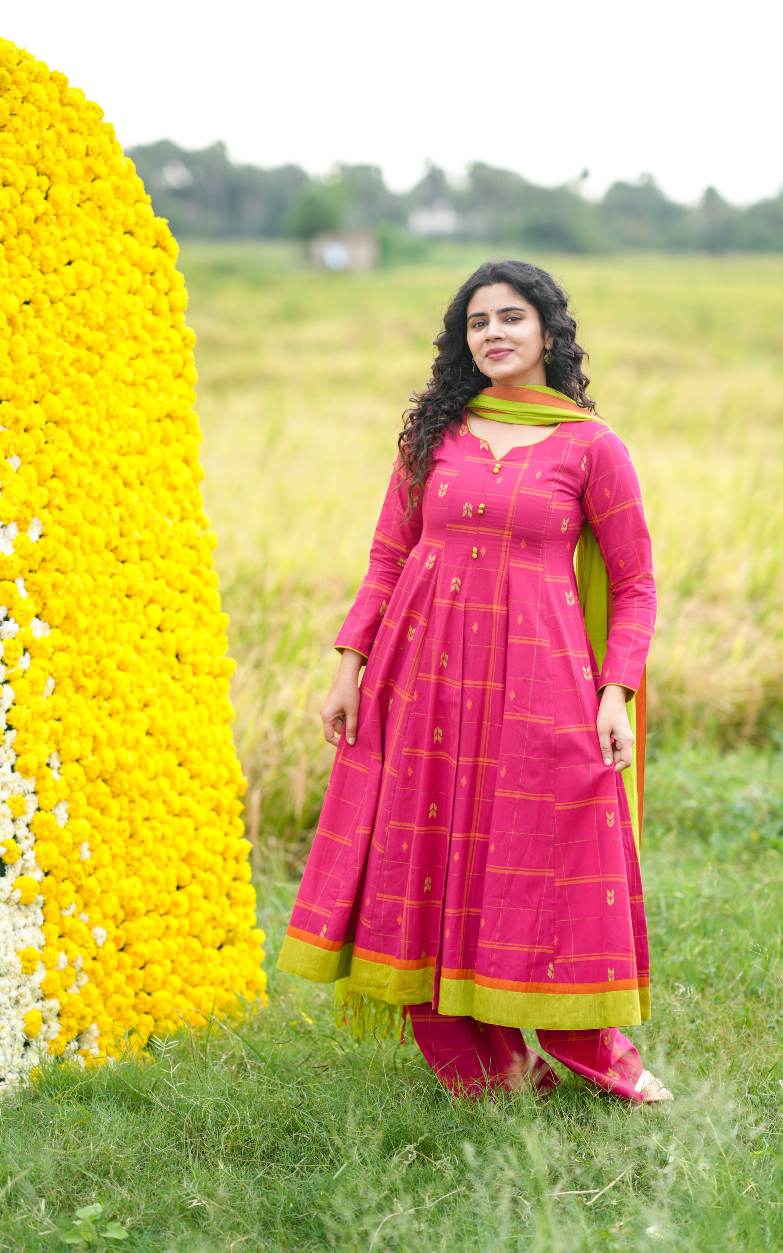 Anarkali kurti for festive occasions