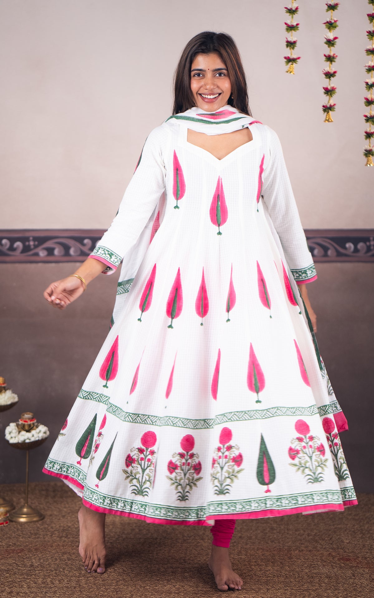 Block Magic C (Kurti+Dupatta)