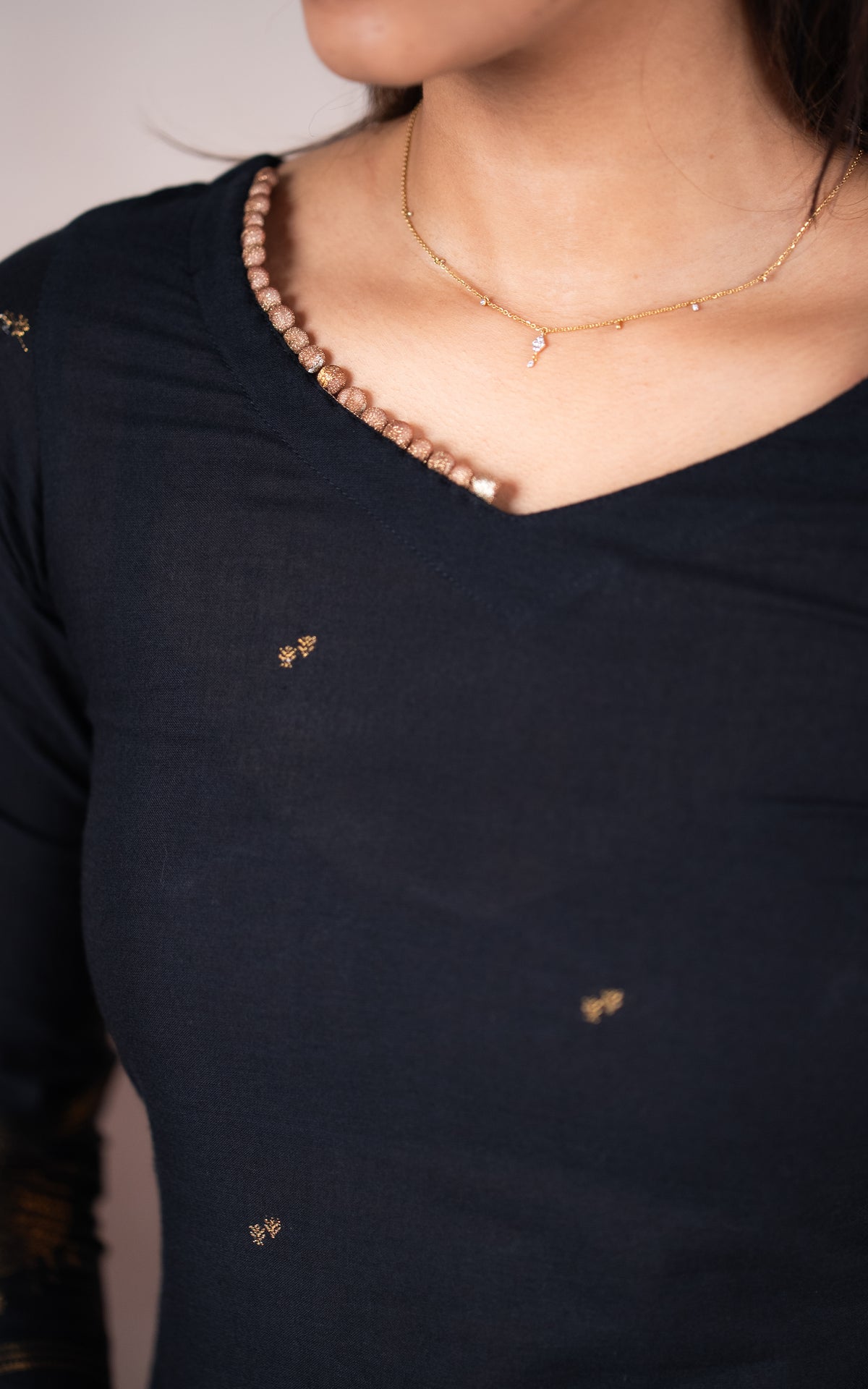 Paingili Black (Kurti+Dupatta)