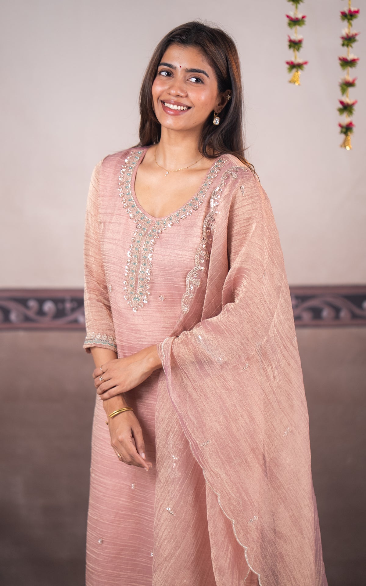 Shimmer Specials B (Kurti+Pant+Dupatta)