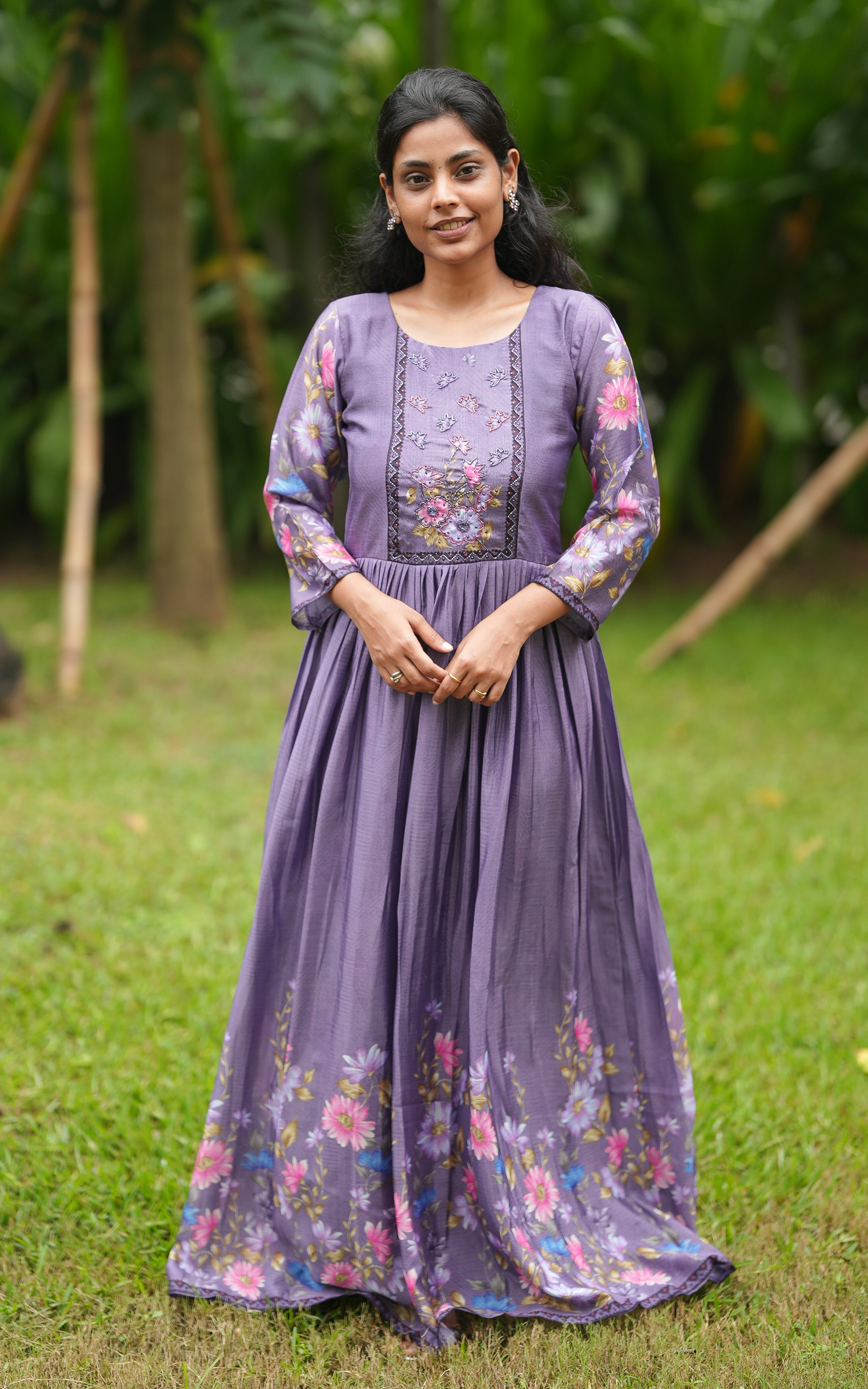 Prabaradhi Lavender KURTIS Instore