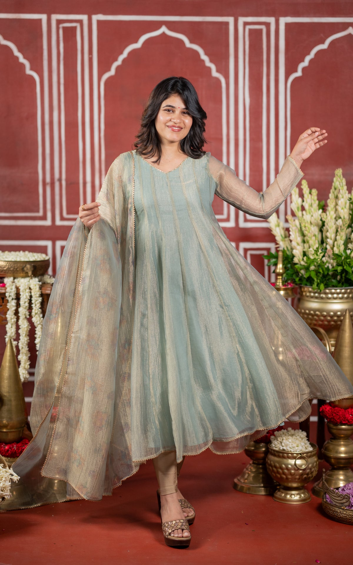 Diwali Night B (Kurti+Dupatta)
