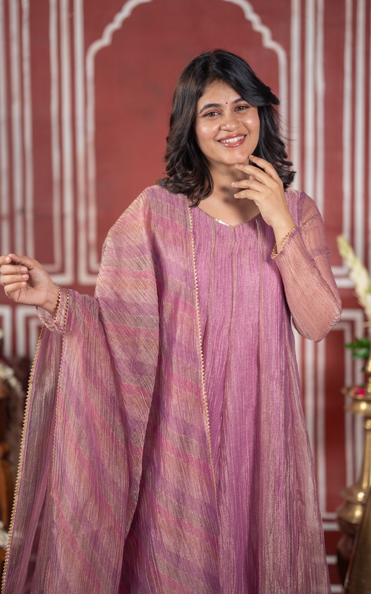 Diwali Night A (Kurti+Dupatta)