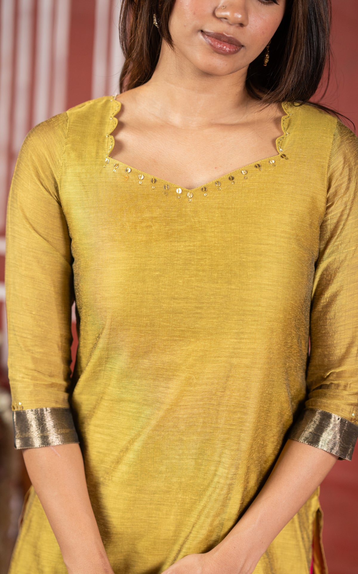 Retro Colors Naseema B (Kurti+Dupatta)