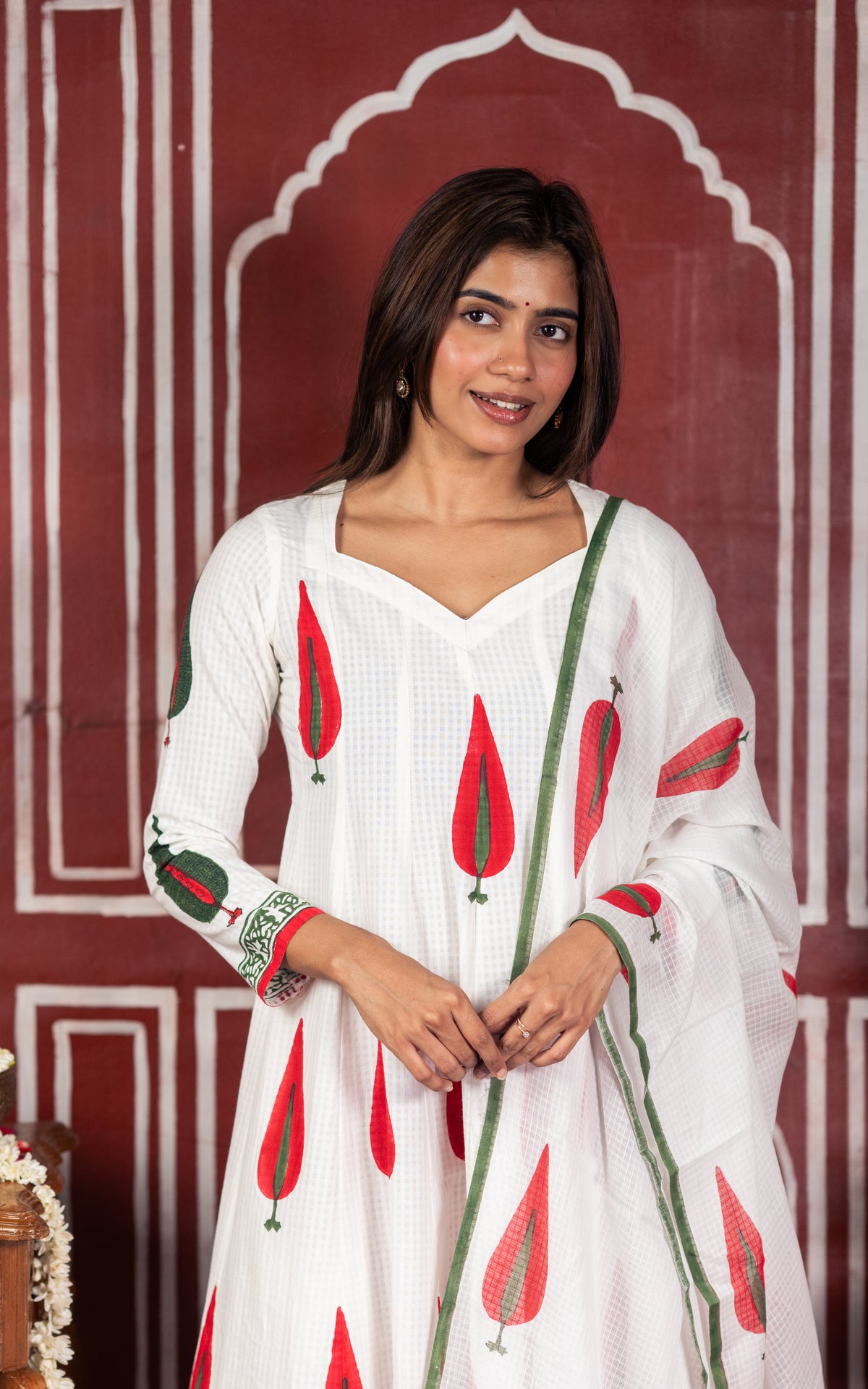 Block Magic B (Kurti+Dupatta)