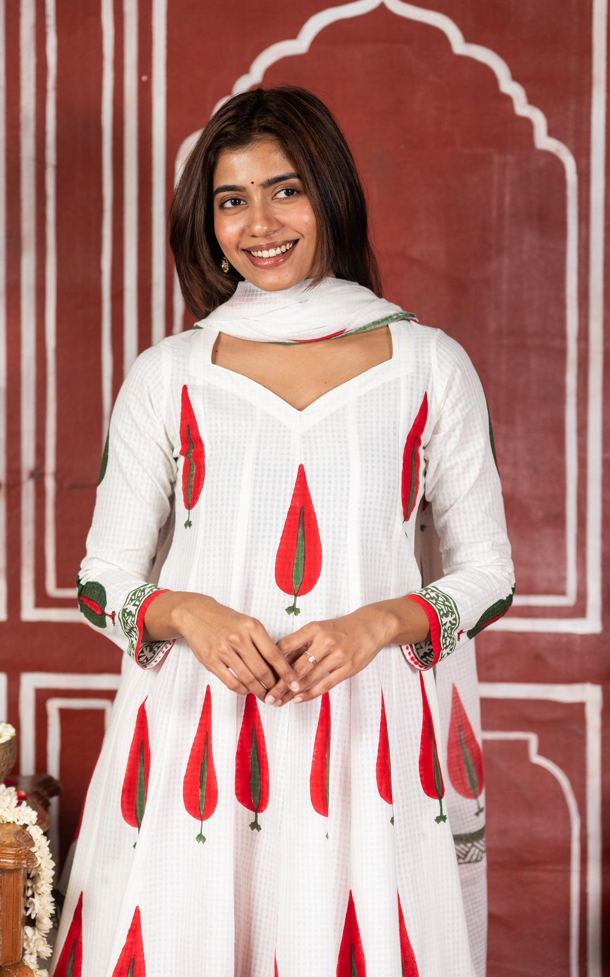 Block Magic B (Kurti+Dupatta)
