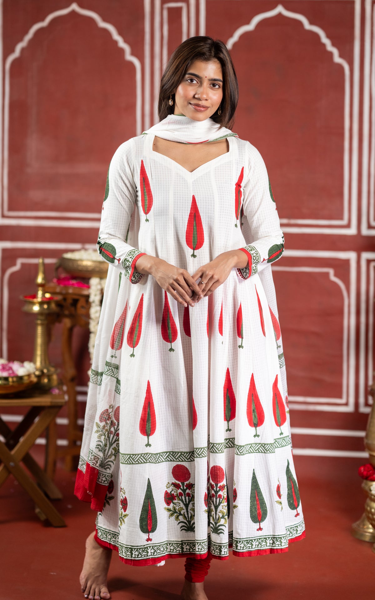 Block Magic B (Kurti+Dupatta)