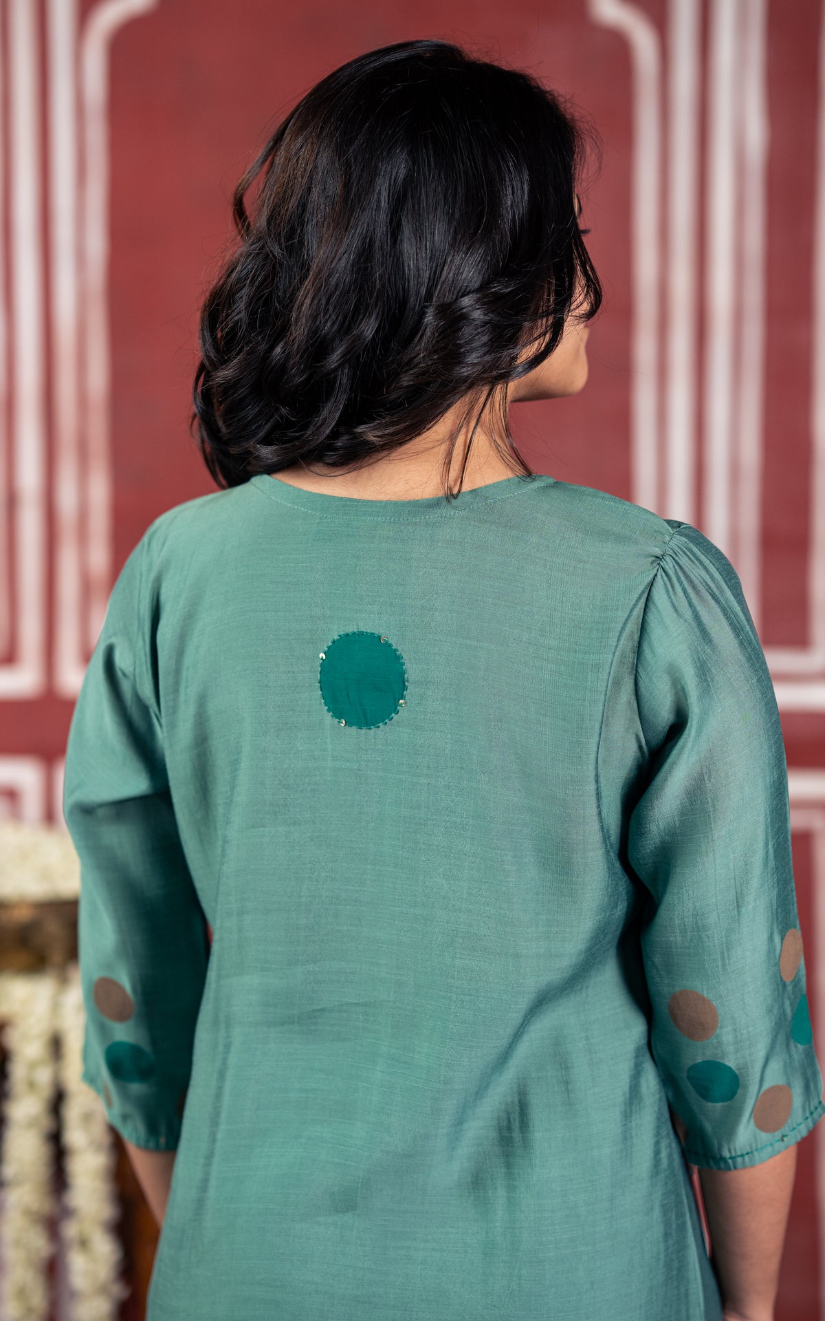 Diwali Casuals Handblock A (Kurti+Pant+Dupatta)