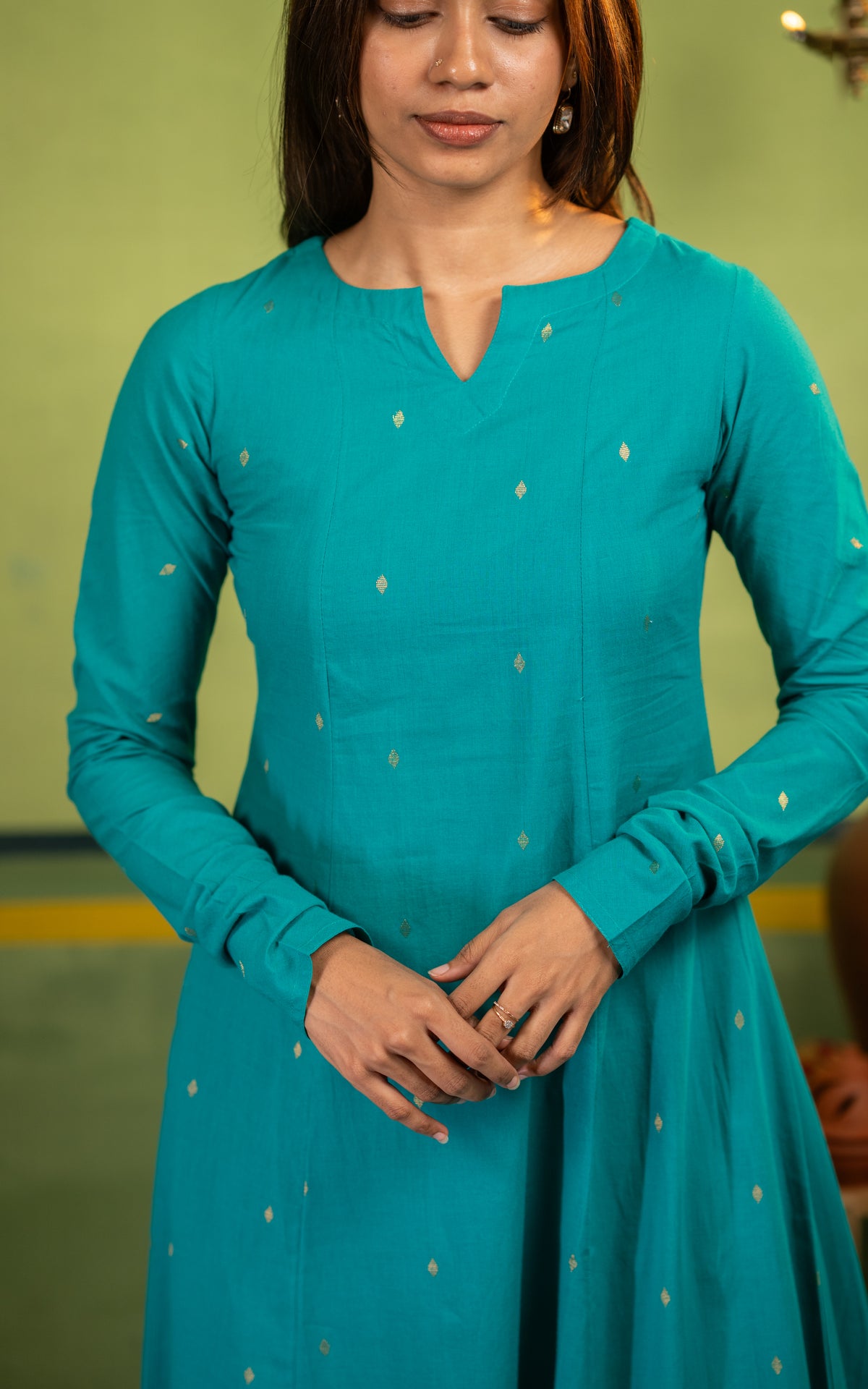 Kadhalar Dhinam Festive C (Kurti+Dupatta)