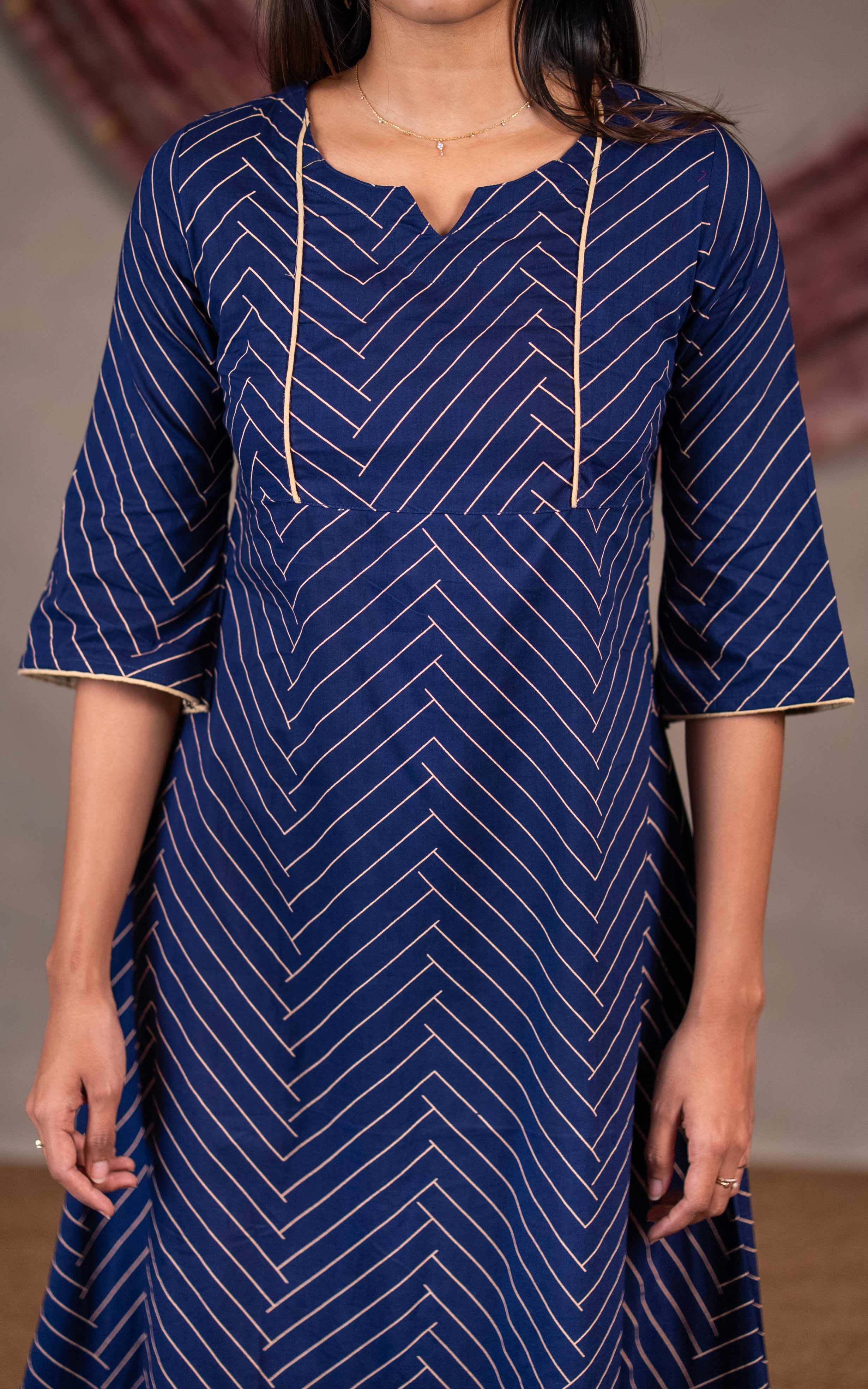 Neha Navy Blue