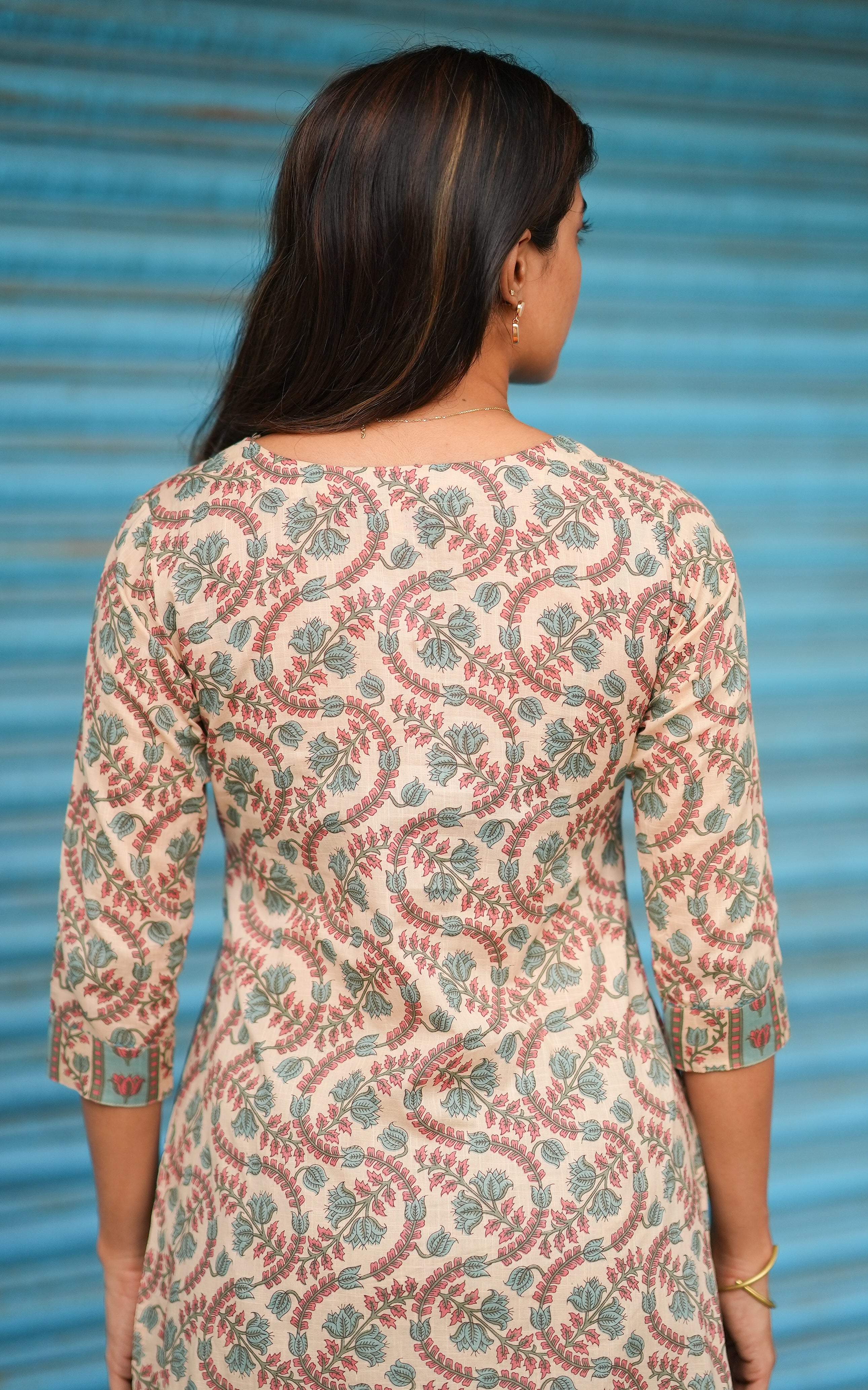 Jenisha A (Kurti+Pant+Dupatta)