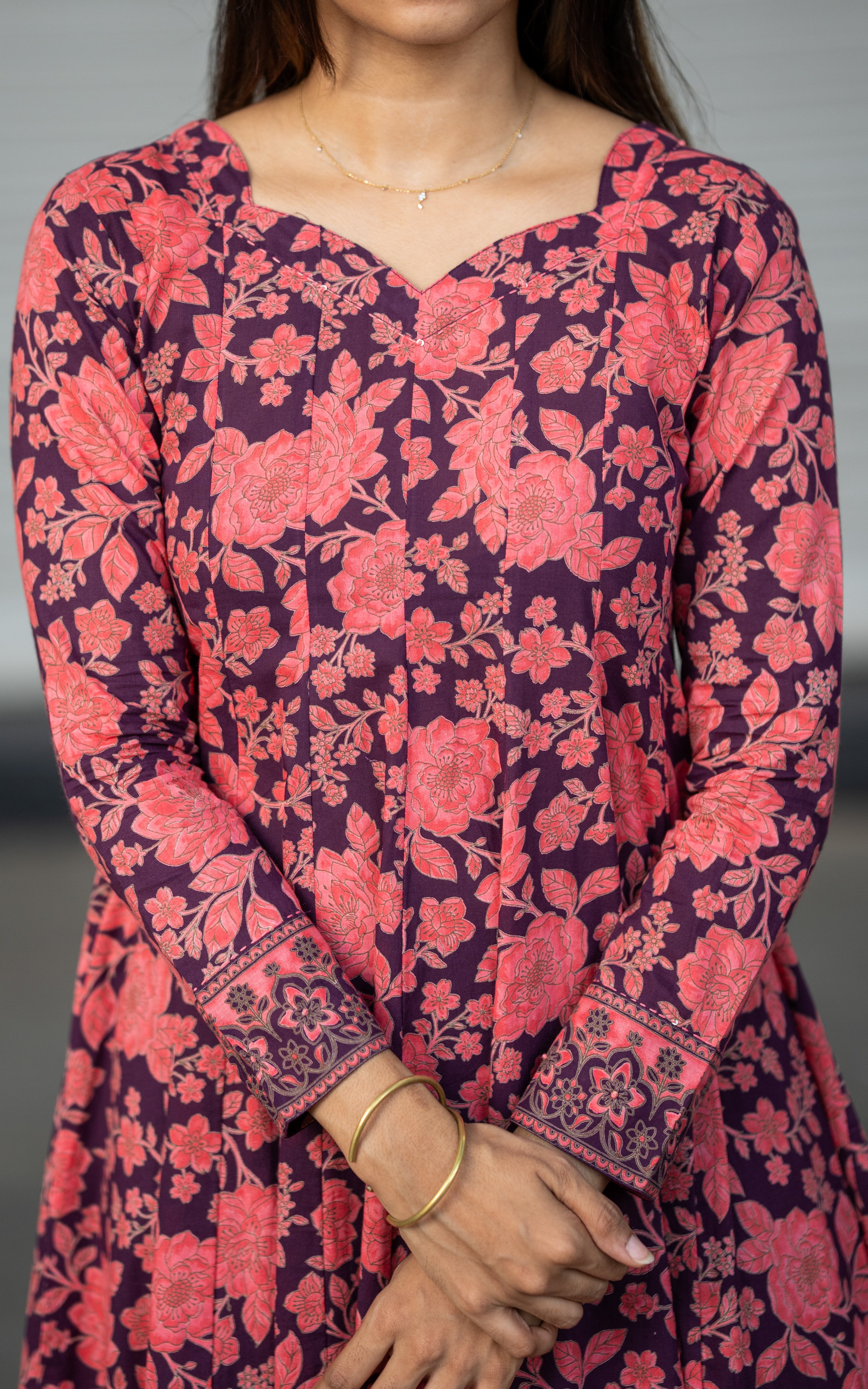 Rachana Purple (Kurti+Dupatta)