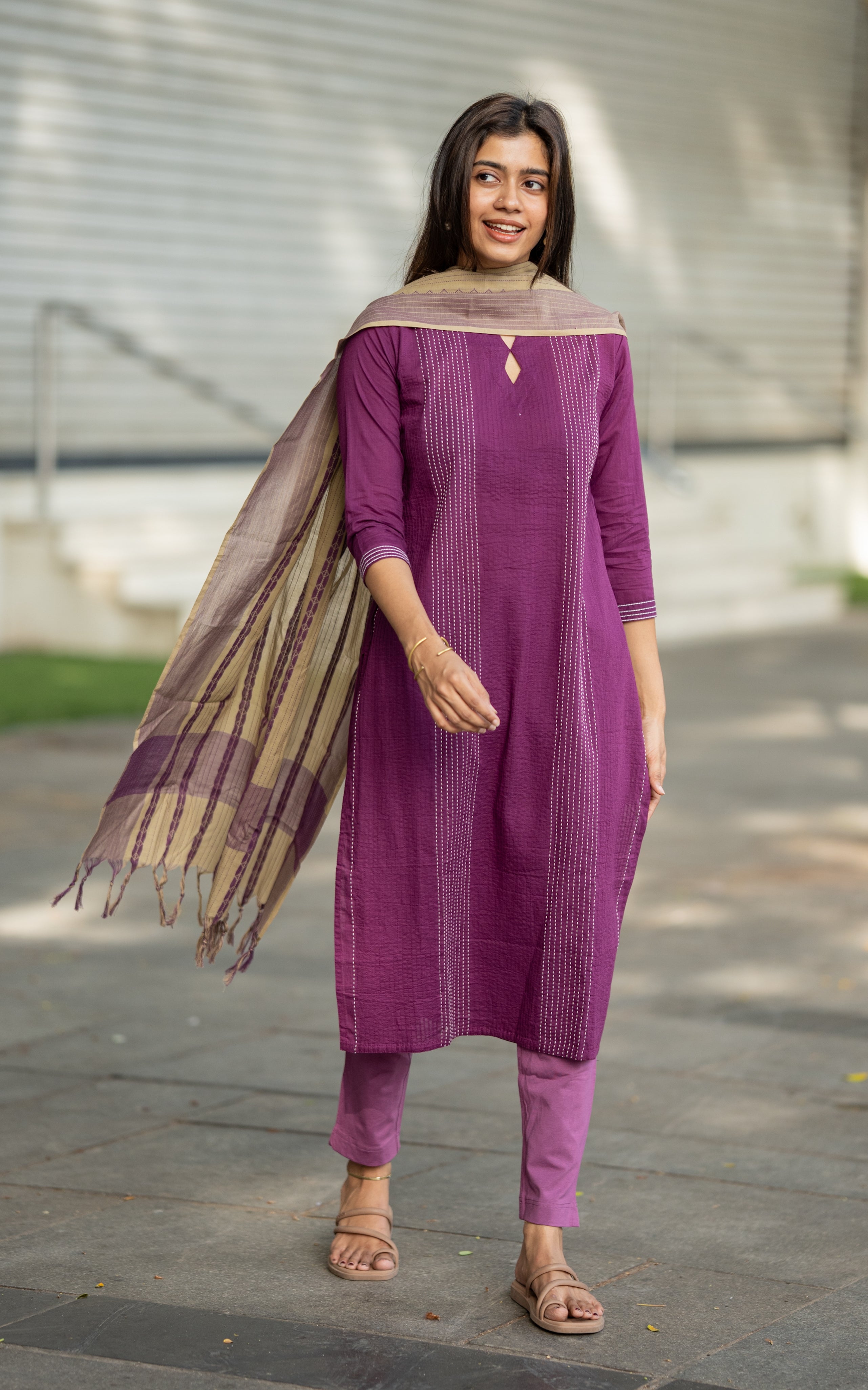 Jessie Violet (Kurti+Dupatta)