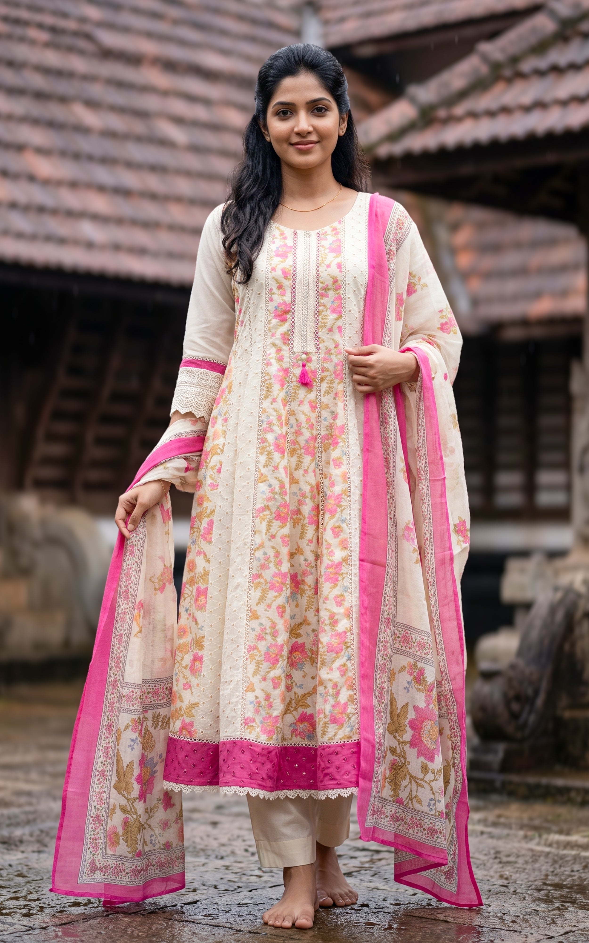 Nainika (Kurti+Pant+Dupatta)