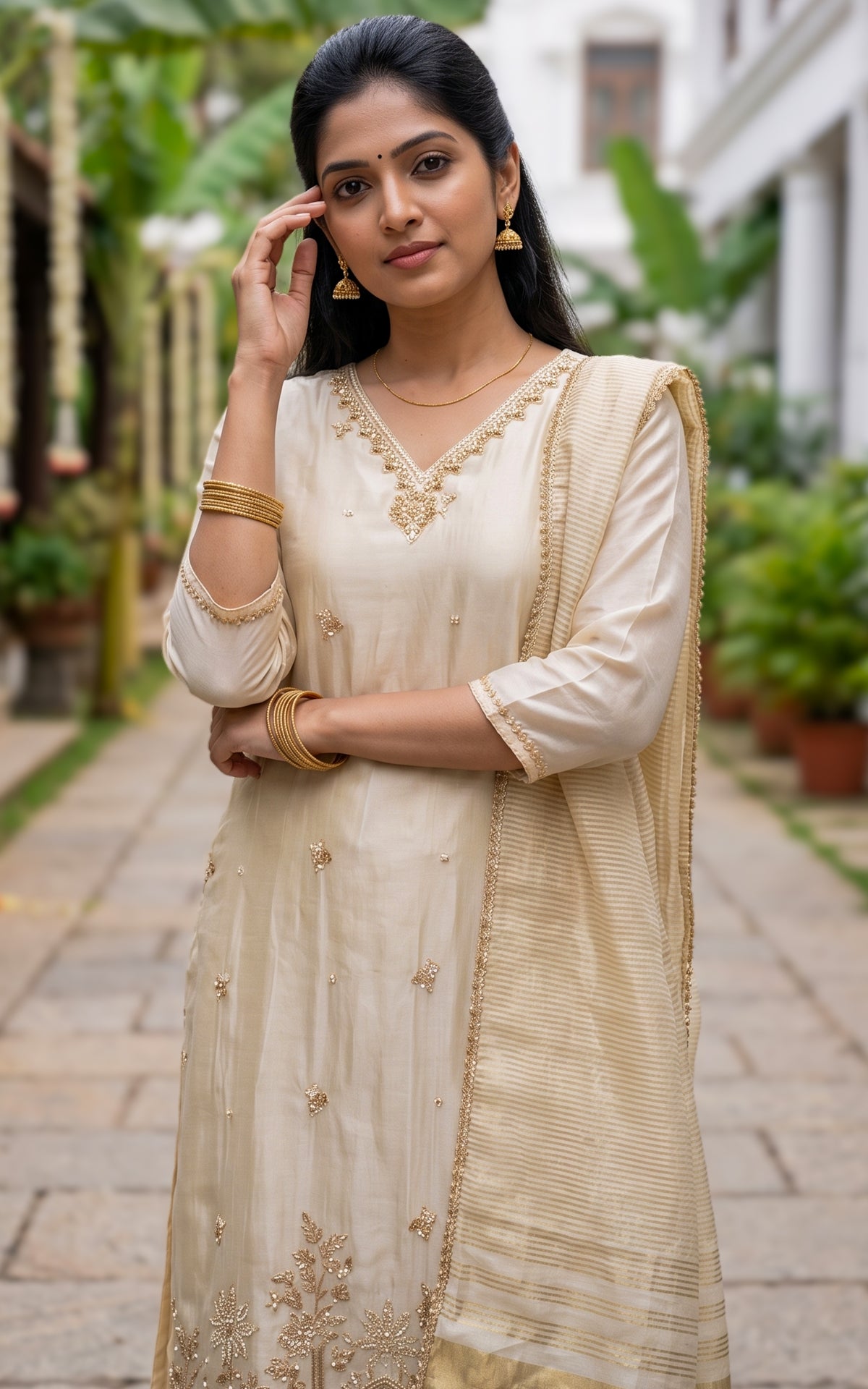 Taahira (Kurti+Pant+Dupatta)