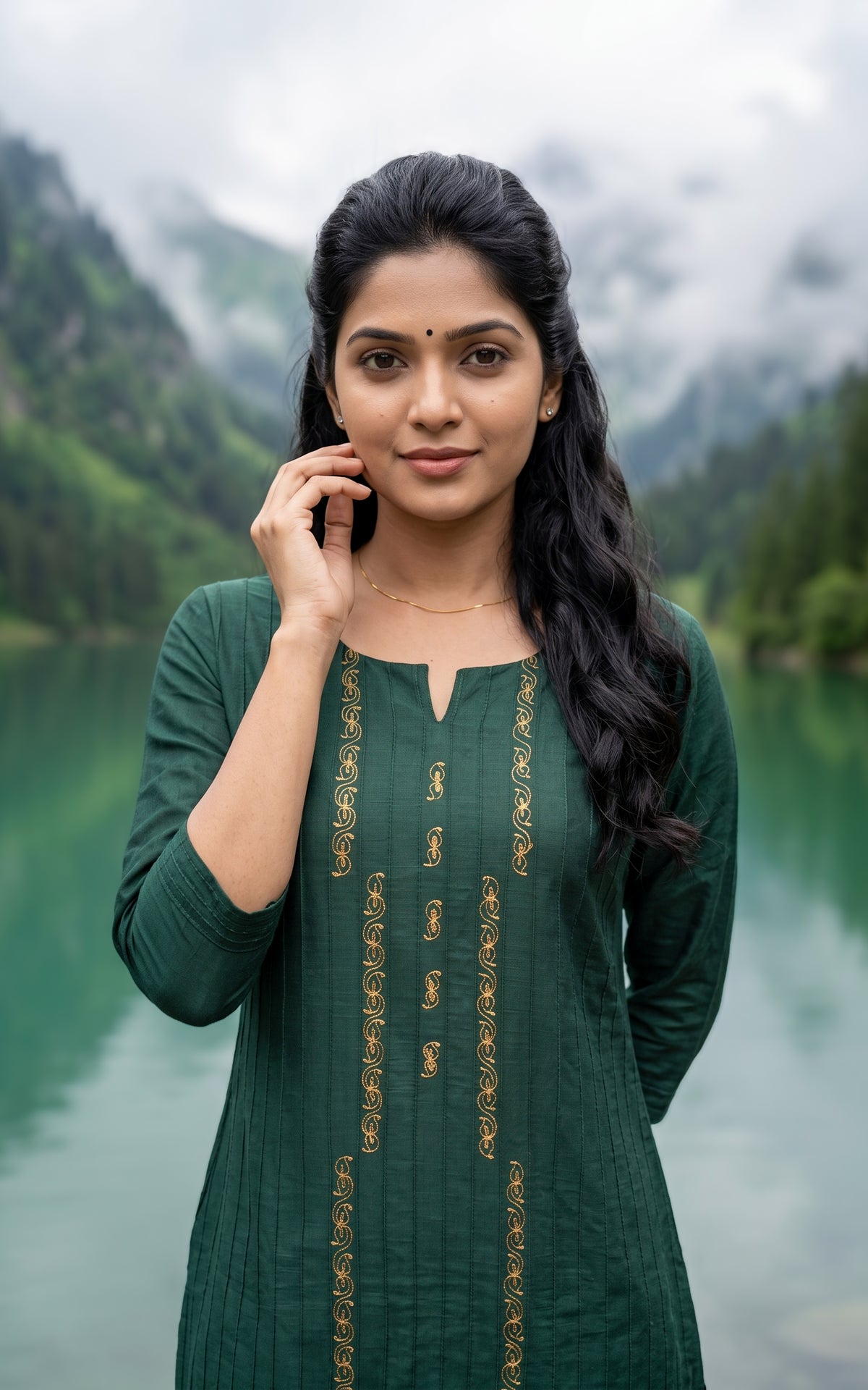 Jovika Dark Green