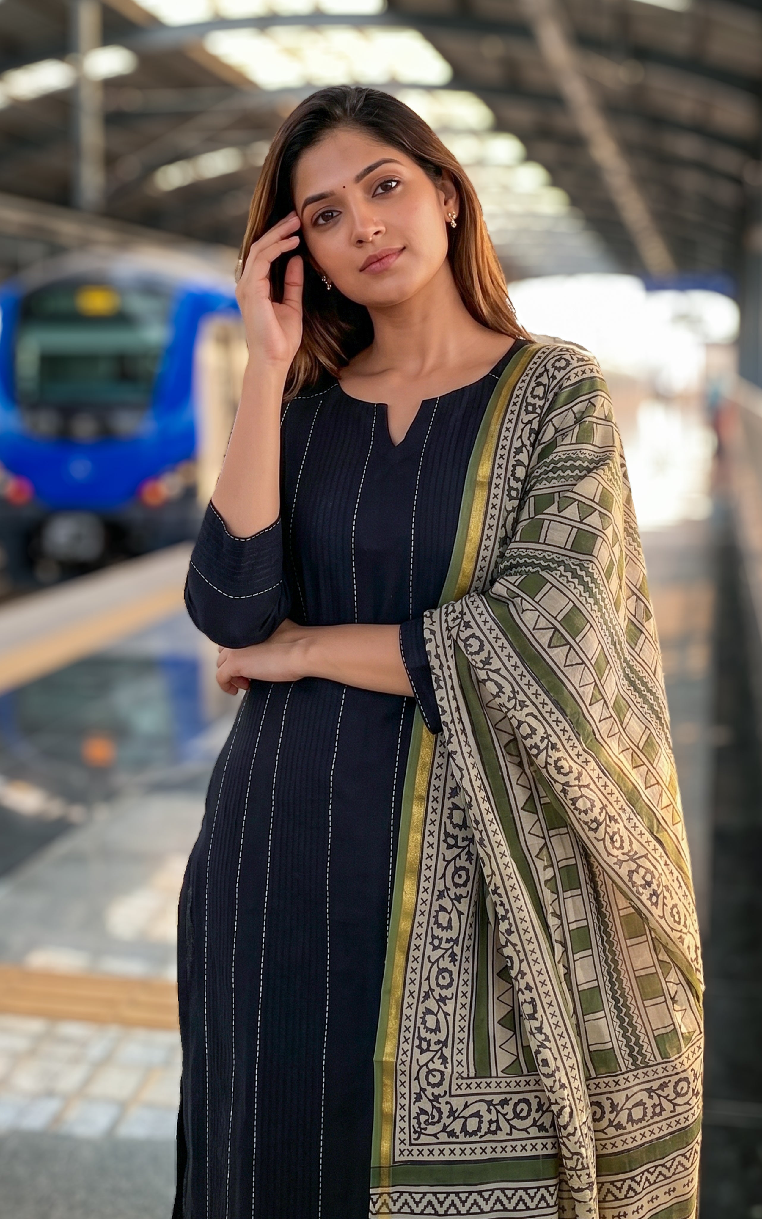Mutharasi (Kurti+Dupatta)