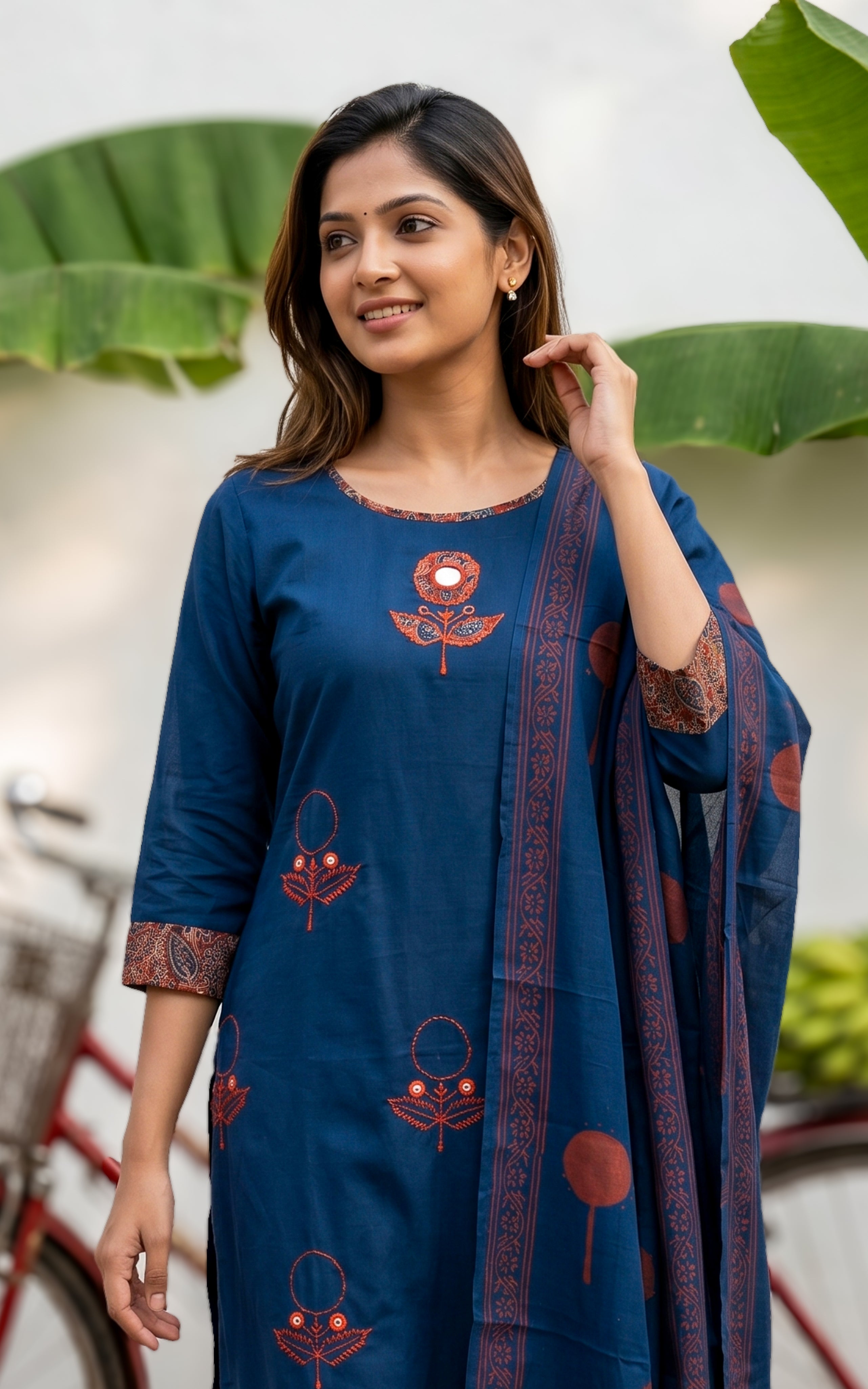 Ajantha (Kurti+Pant+Dupatta)