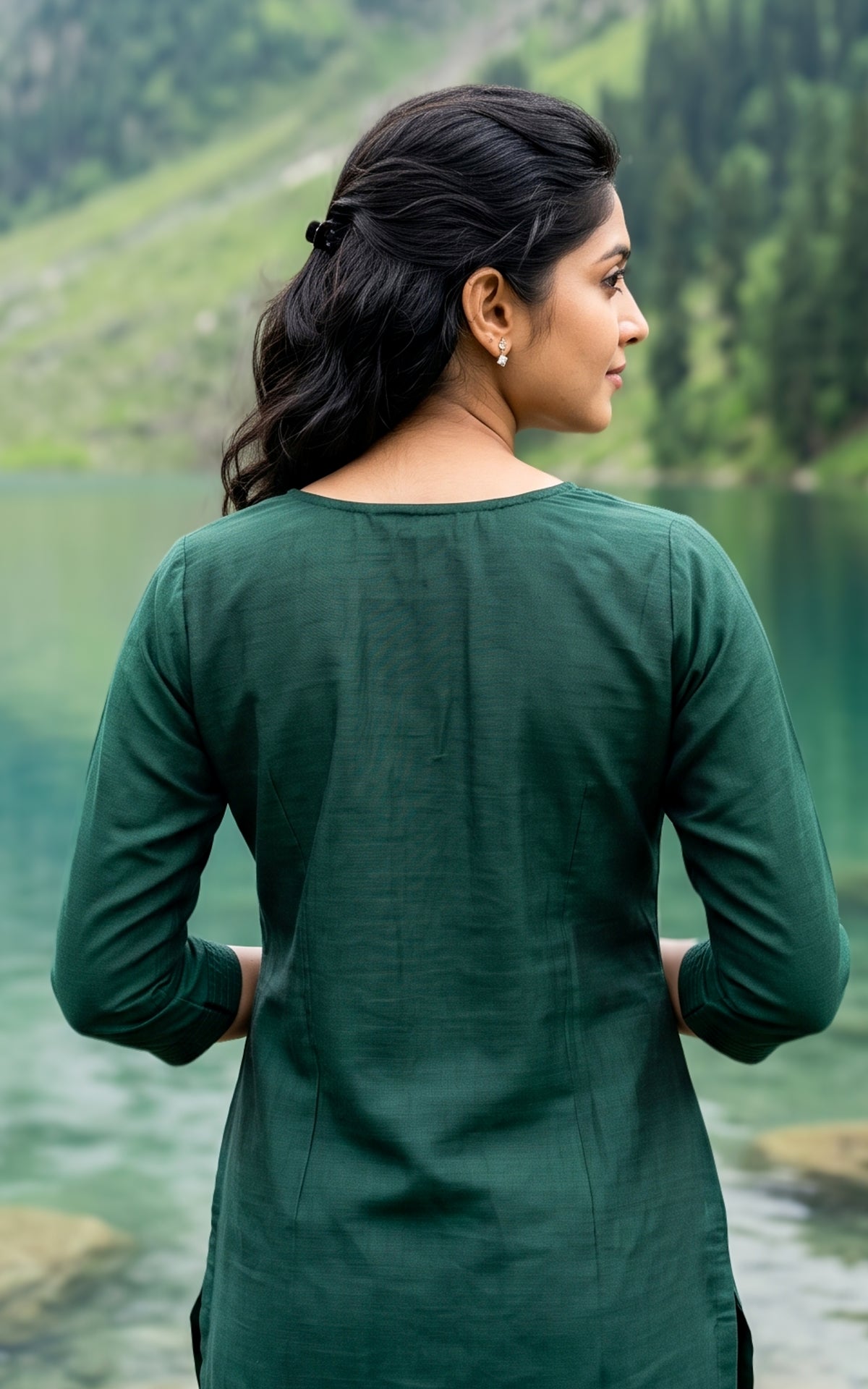 Jovika Dark Green